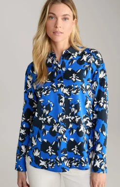 JOOP! Blusen|Bekleidung>Hemdbluse in Navy/Marineblau/Weiß