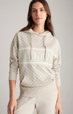 JOOP! Shirts & Sweats|Bekleidung>Hoodie in Nude gemustert
