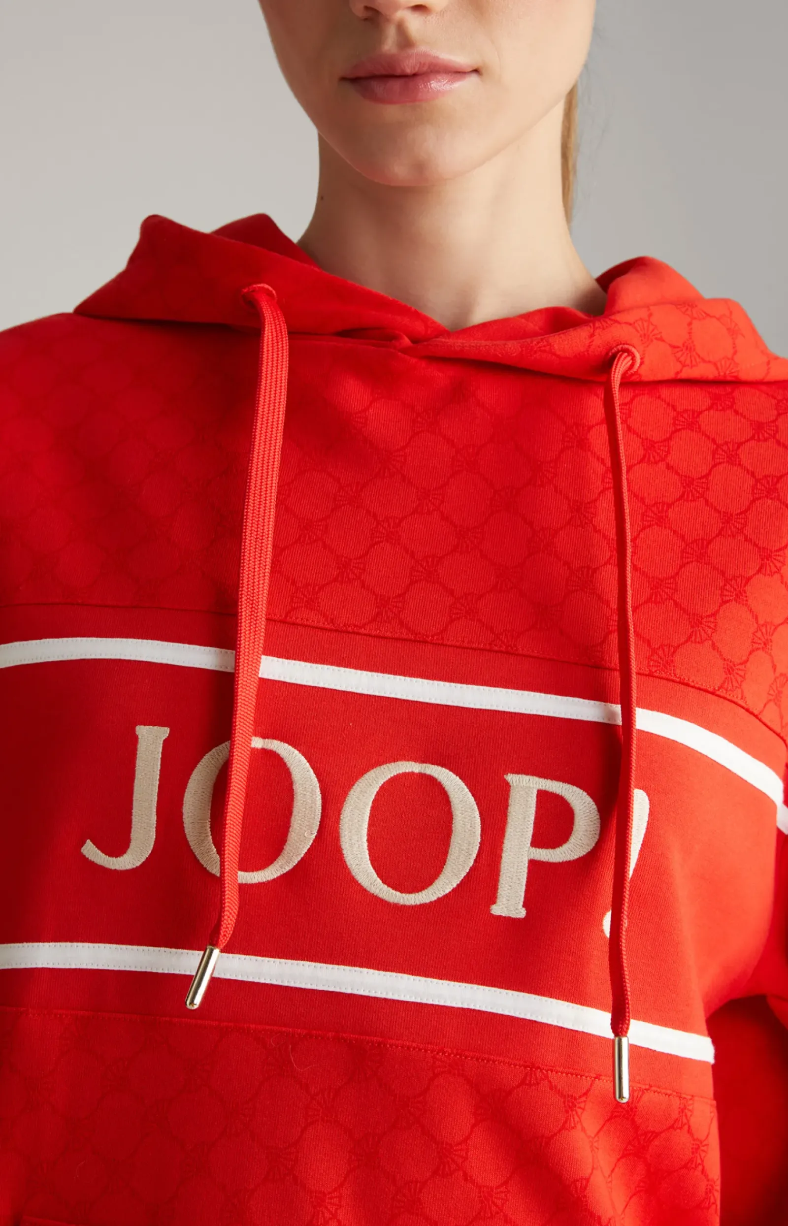 JOOP! Shirts & Sweats|Bekleidung>Hoodie in gemustert