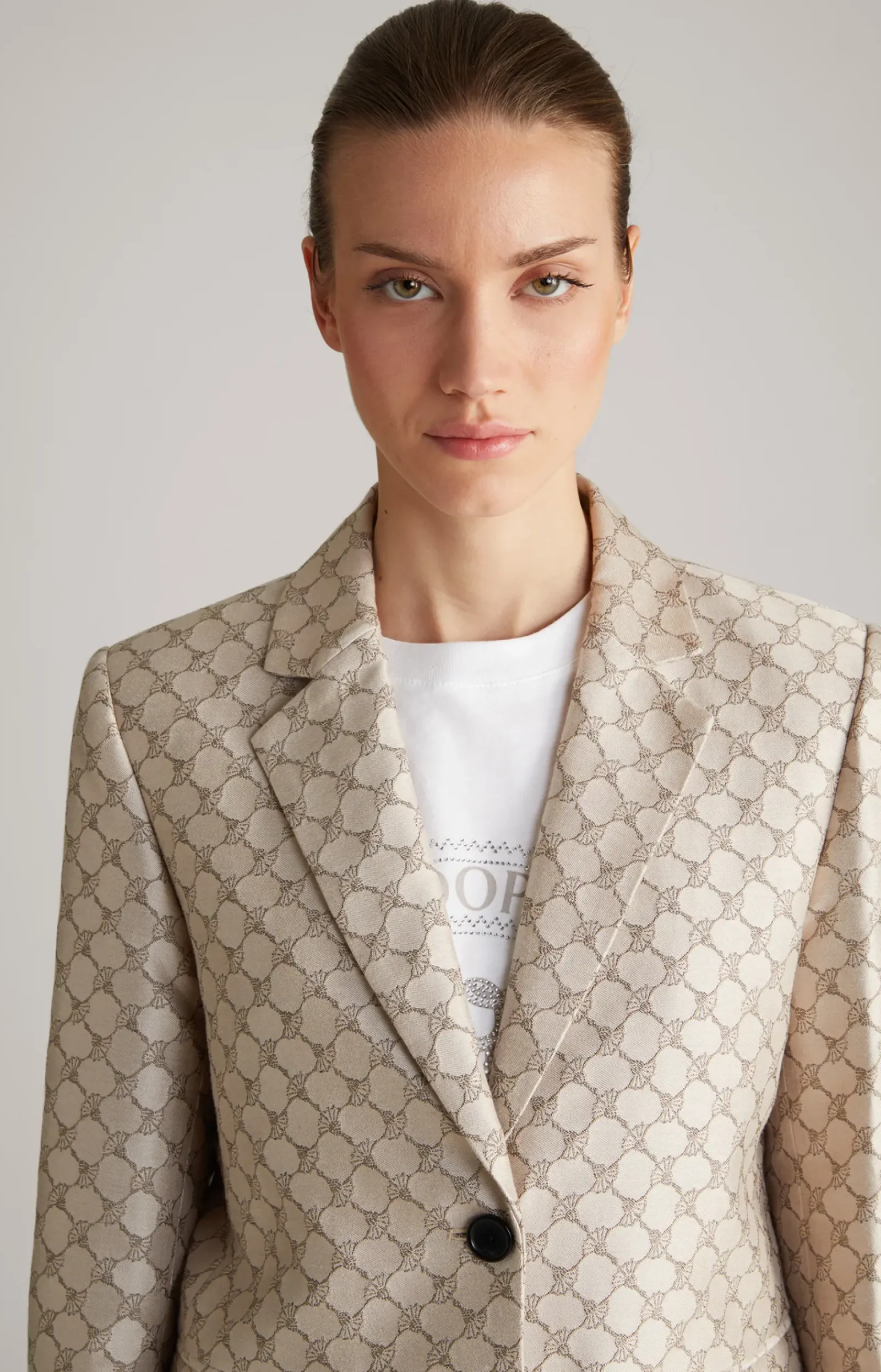 JOOP! Blazer|Bekleidung>Jacquard-Blazer in gemustert