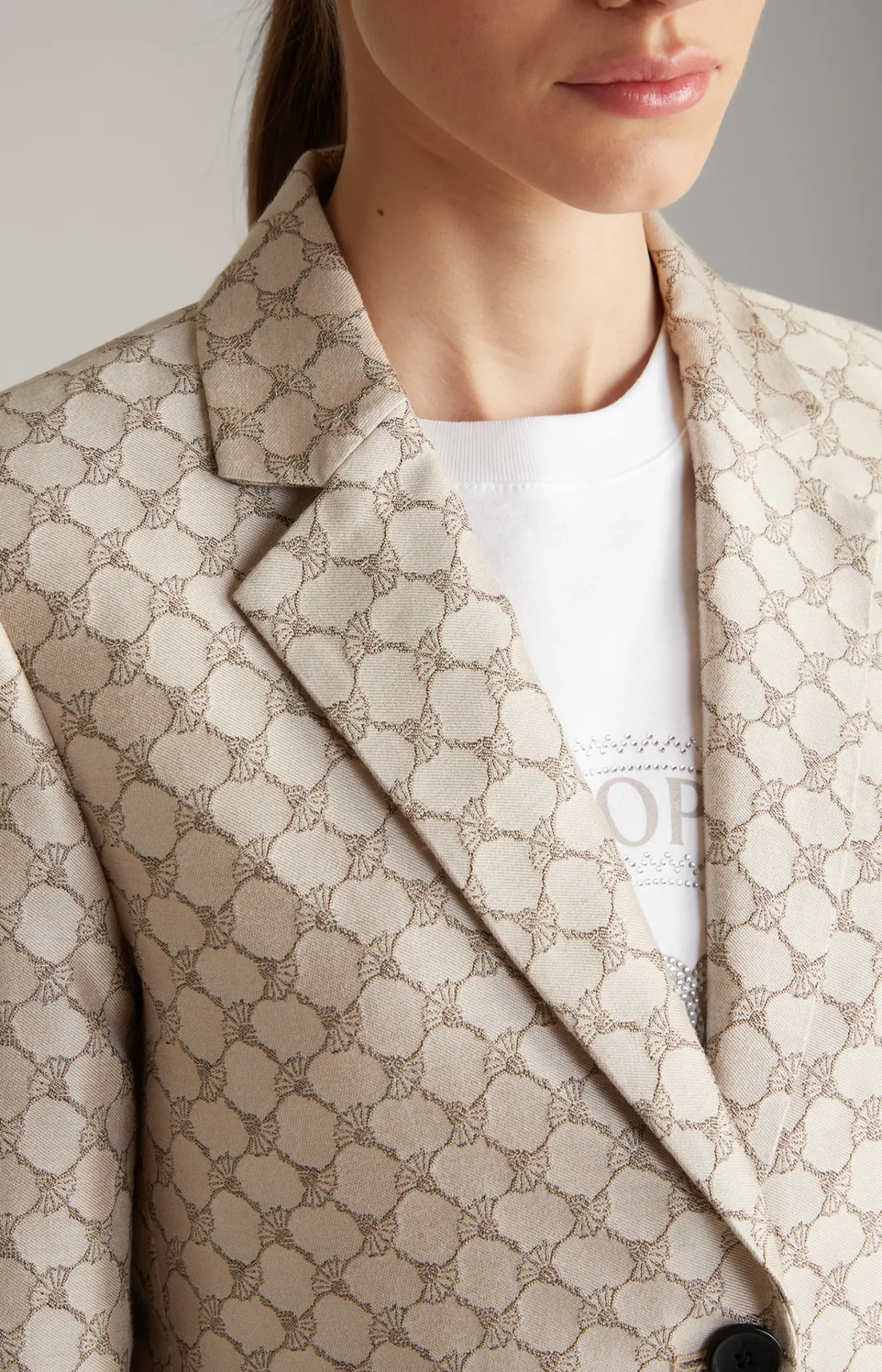 JOOP! Blazer|Bekleidung>Jacquard-Blazer in gemustert