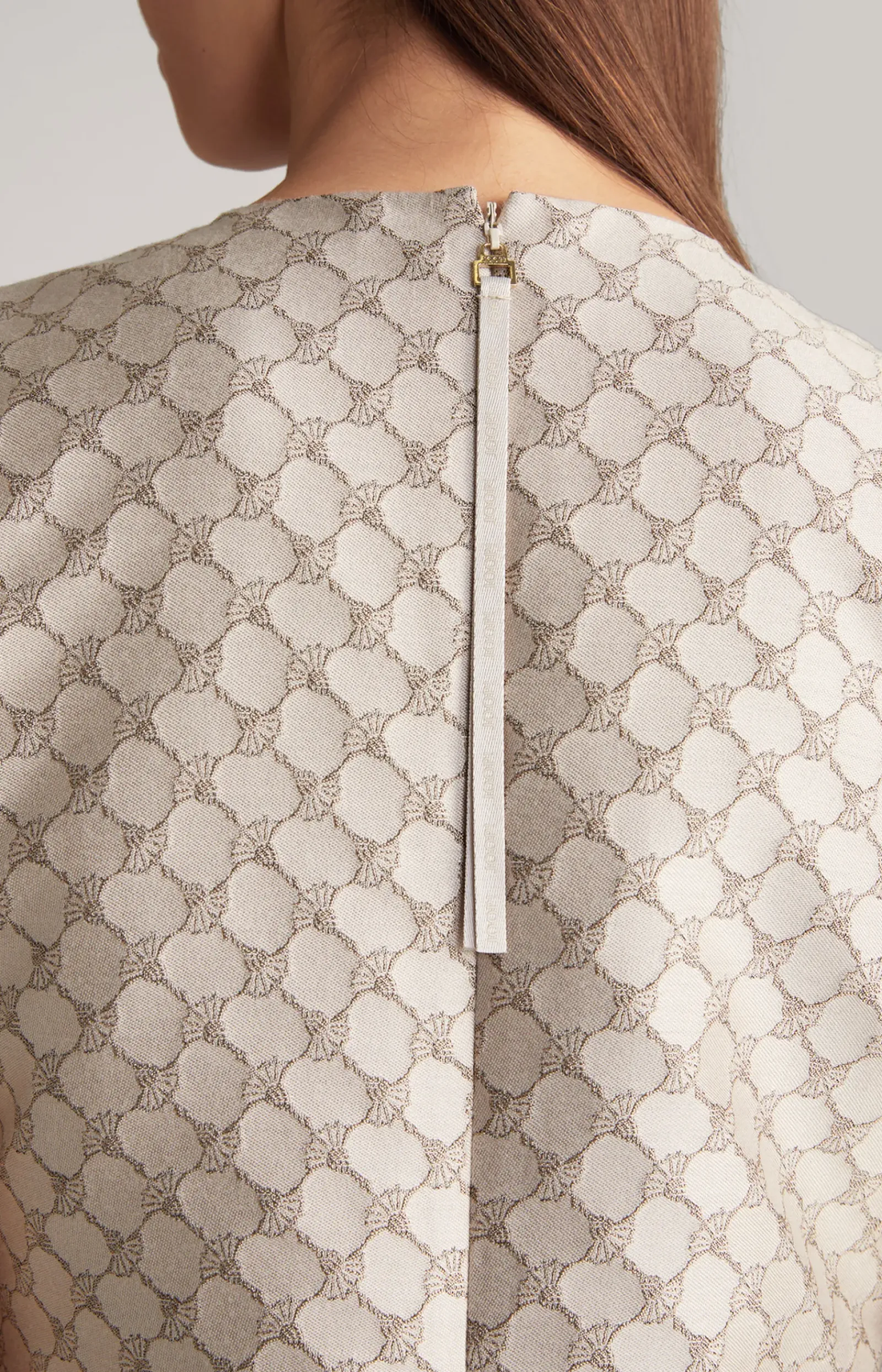 JOOP! Kleider & Röcke|Bekleidung>Jacquard-Kleid in gemustert