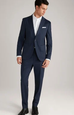 JOOP! Hosen & Chinos>Jersey-Hose Baxx in Dunkelblau gemustert