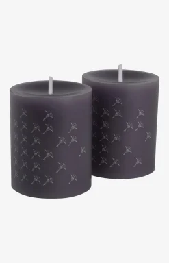 JOOP! Wohn-Accessoires|Kerzen & Kerzenhalter>FADED CORNFLOWER Stumpenkerze in - 2er Set, 10 cm Höhe