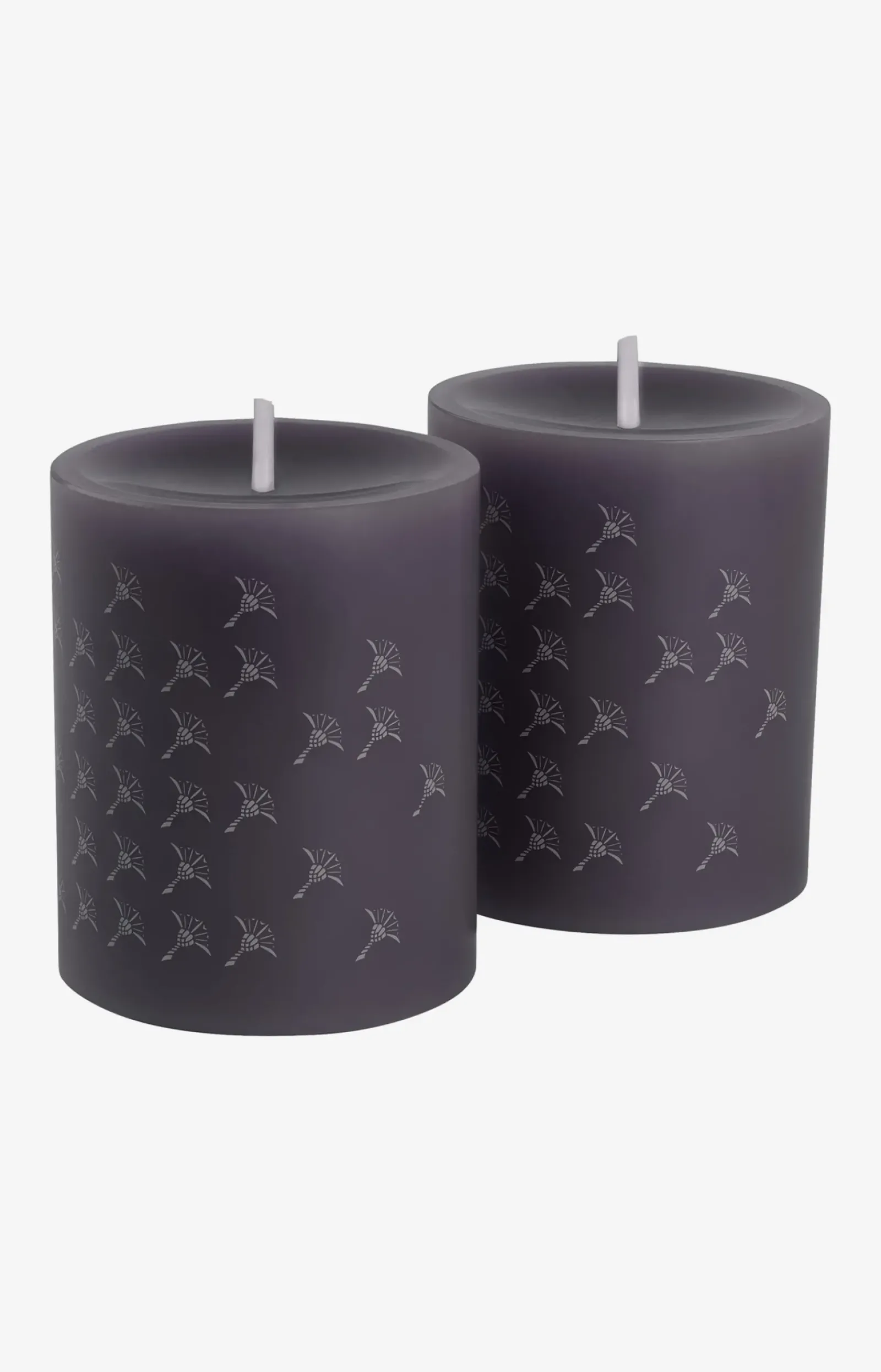 JOOP! Wohn-Accessoires|Kerzen & Kerzenhalter>FADED CORNFLOWER Stumpenkerze in - 2er Set, 10 cm Höhe