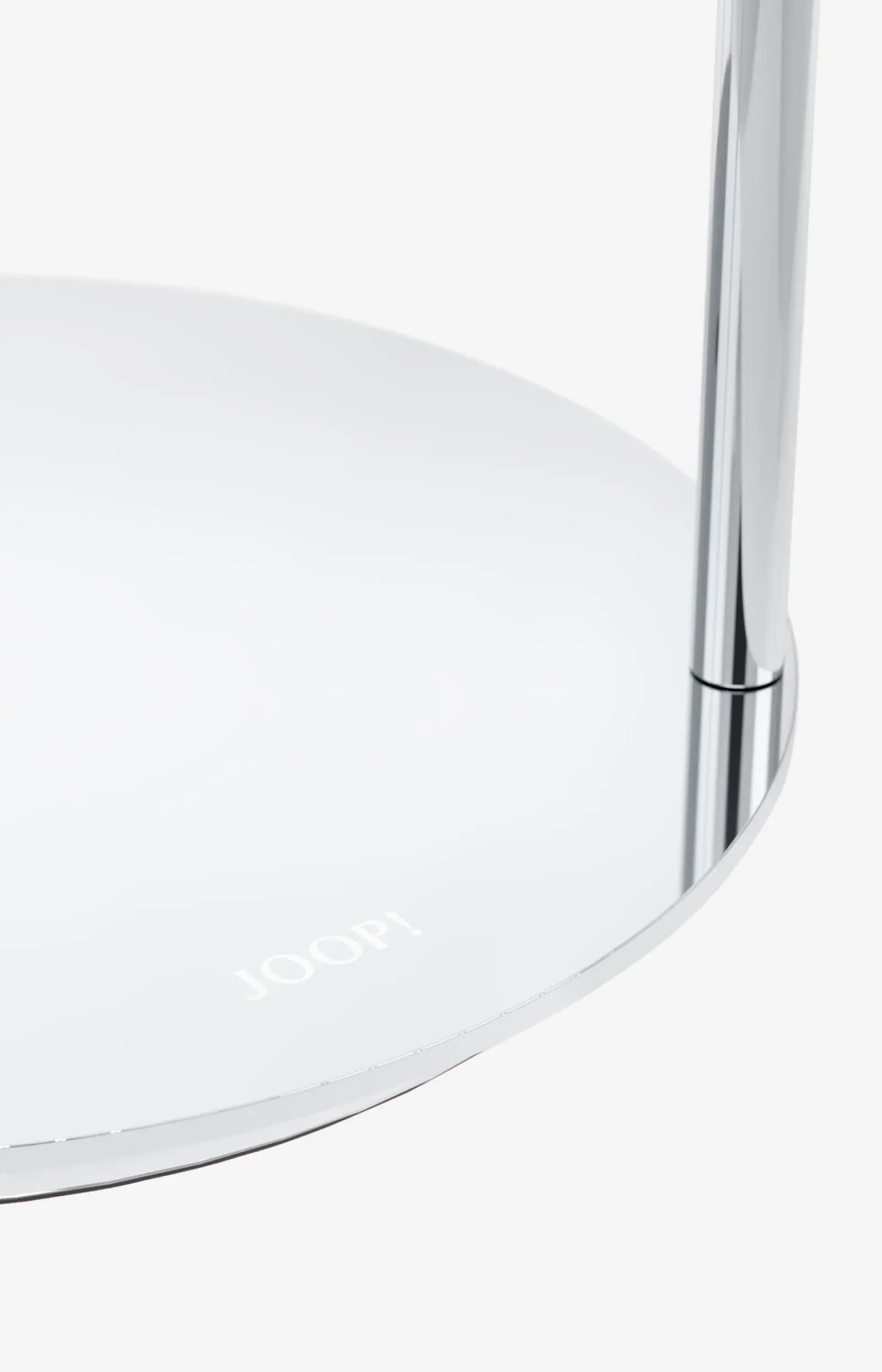 JOOP! Leuchten|Wohn-Accessoires>ROUND LIGHTS CHROME Tischleuchte, Fumé-Glas/Chrom