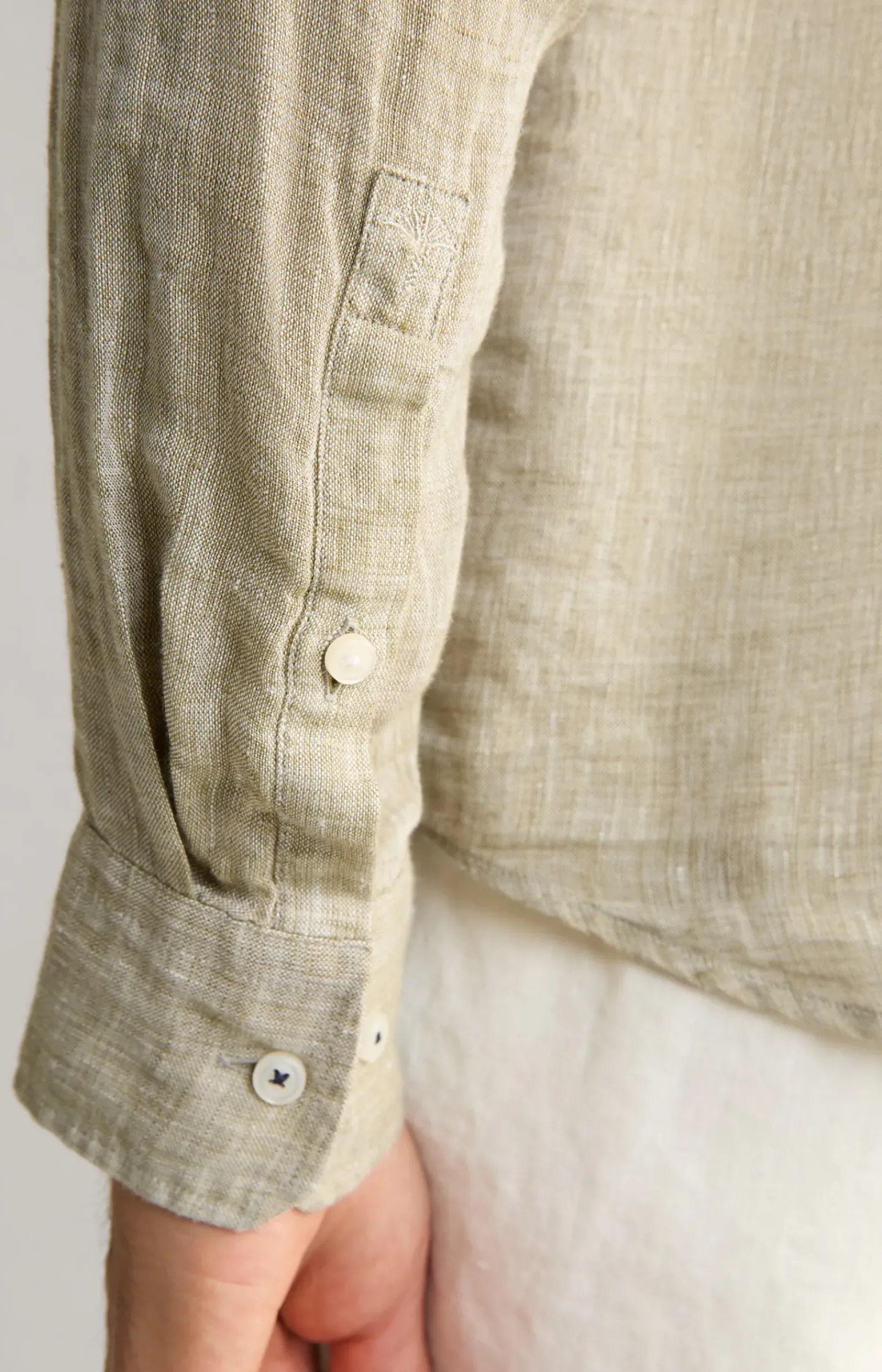 JOOP! Hemden|Bekleidung>Leinen-Hemd Pai in meliert
