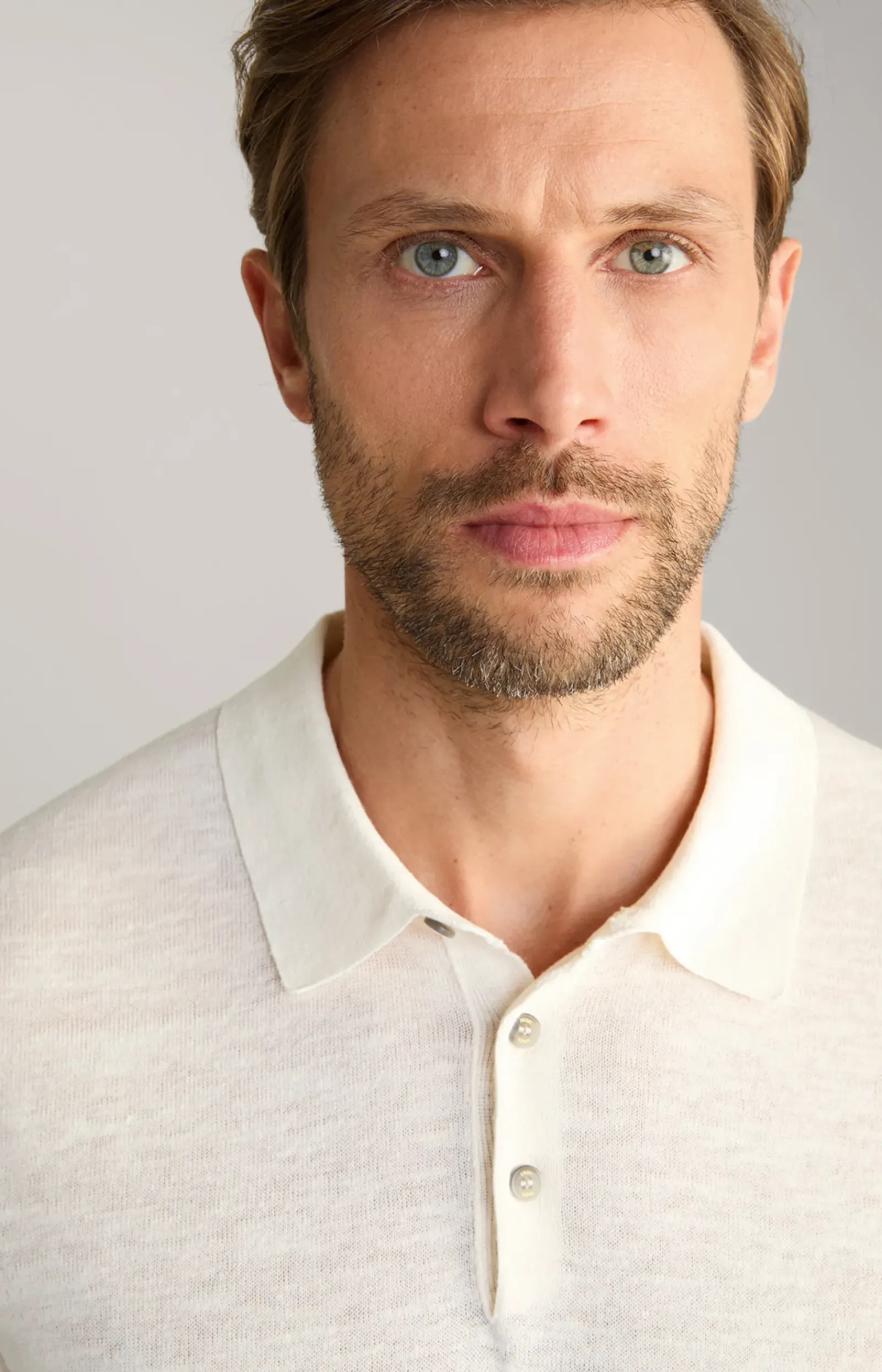 JOOP! Poloshirts|Bekleidung>Leinenmix-Poloshirt Malioso in Nature
