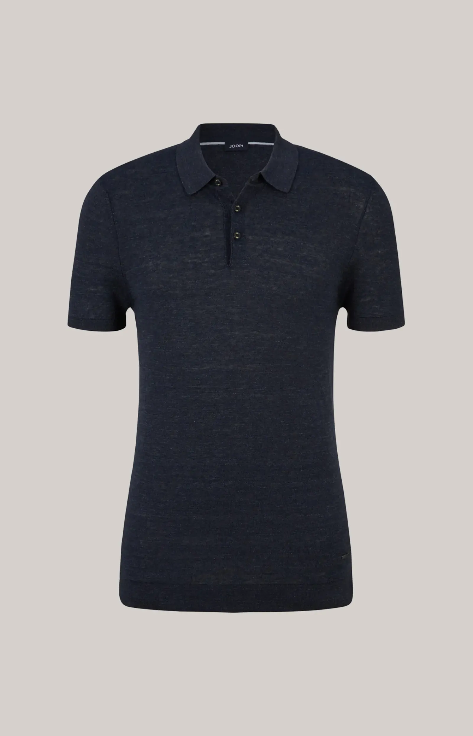 JOOP! Poloshirts|Bekleidung>Leinenmix-Poloshirt Malioso in Navy