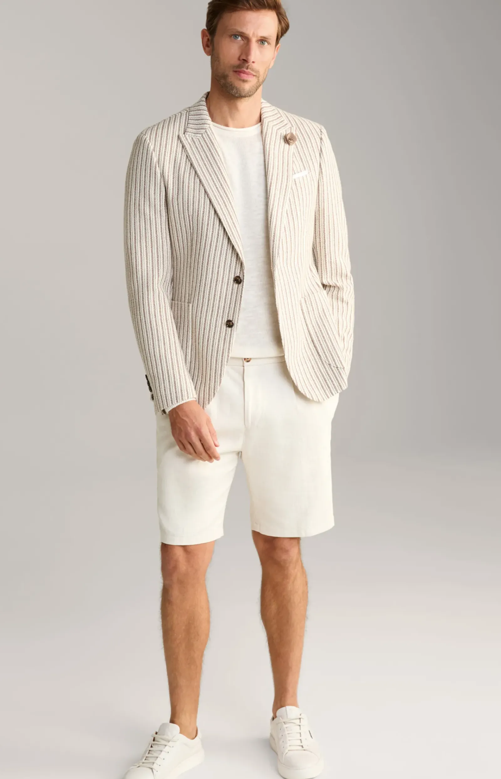 JOOP! Strick|Bekleidung>Leinenmix-Pullover Mendor in Nature