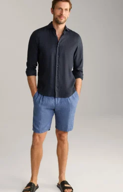 JOOP! Shorts & Badeshorts|Bekleidung>Leinenmix-Shorts Dinghy in meliert