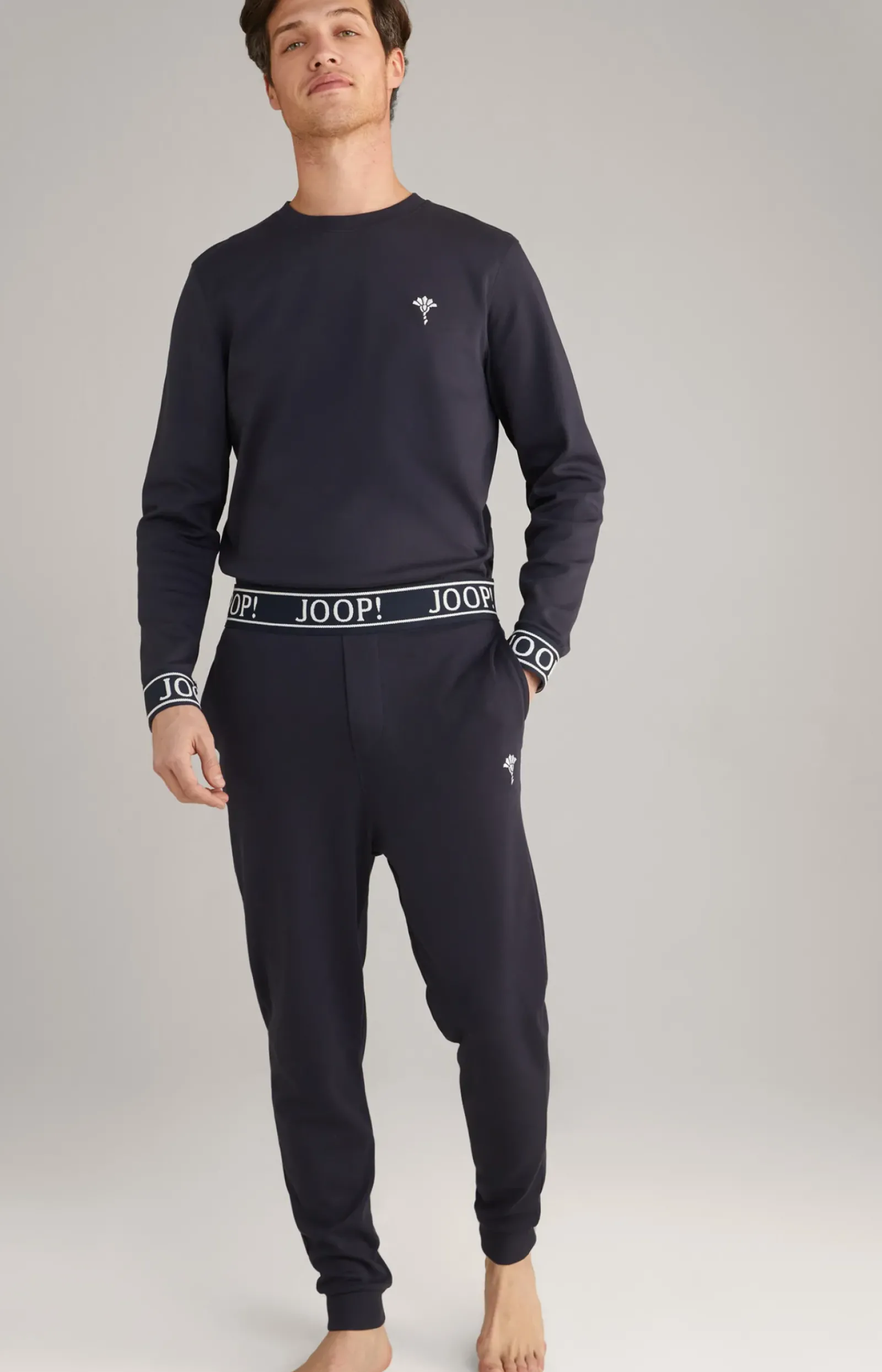JOOP! Unterwäsche&Loungewear|T-Shirts&Sweats>Loungewear Hose in Dunkelblau