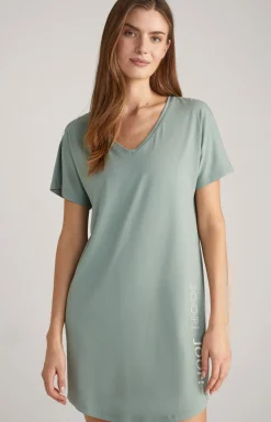 JOOP! Loungewear & Nachtwäsche|Bekleidung>Loungewear Longshirt in Sea Grass