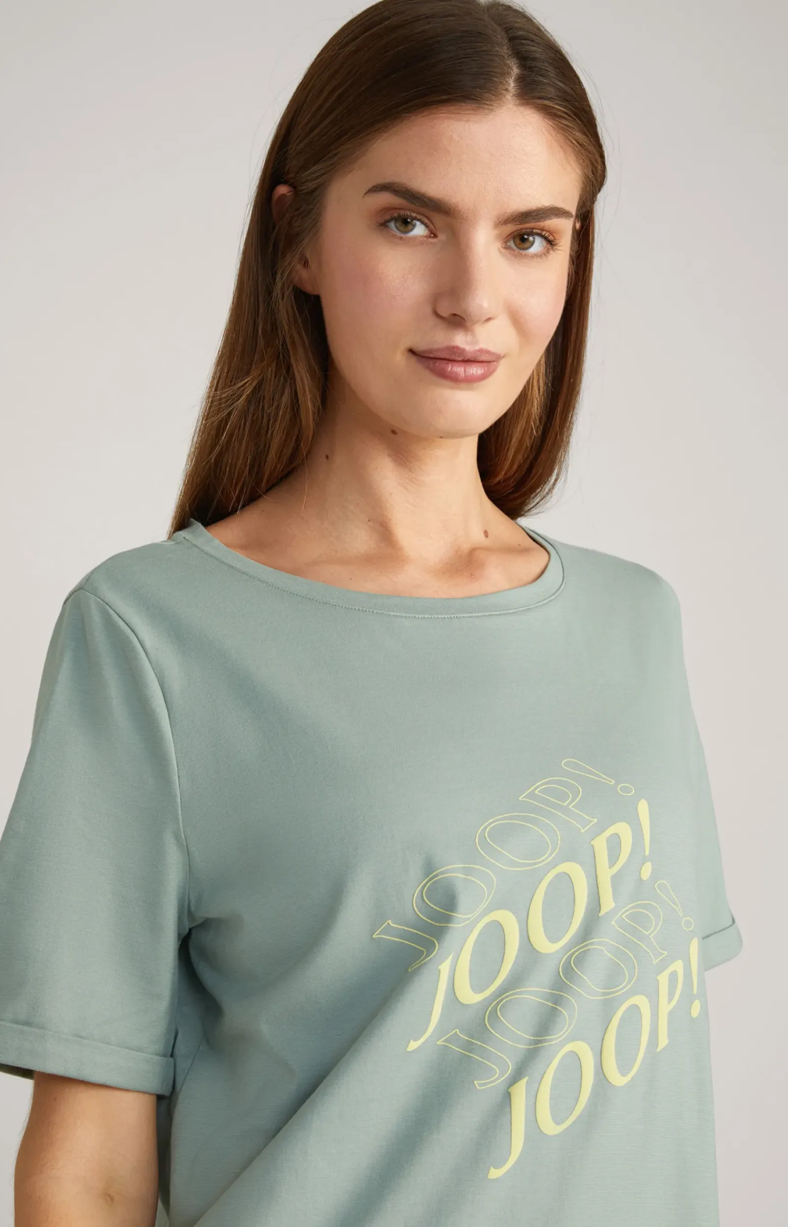 JOOP! Loungewear & Nachtwäsche|Bekleidung>Loungewear Longshirt in Sea Grass