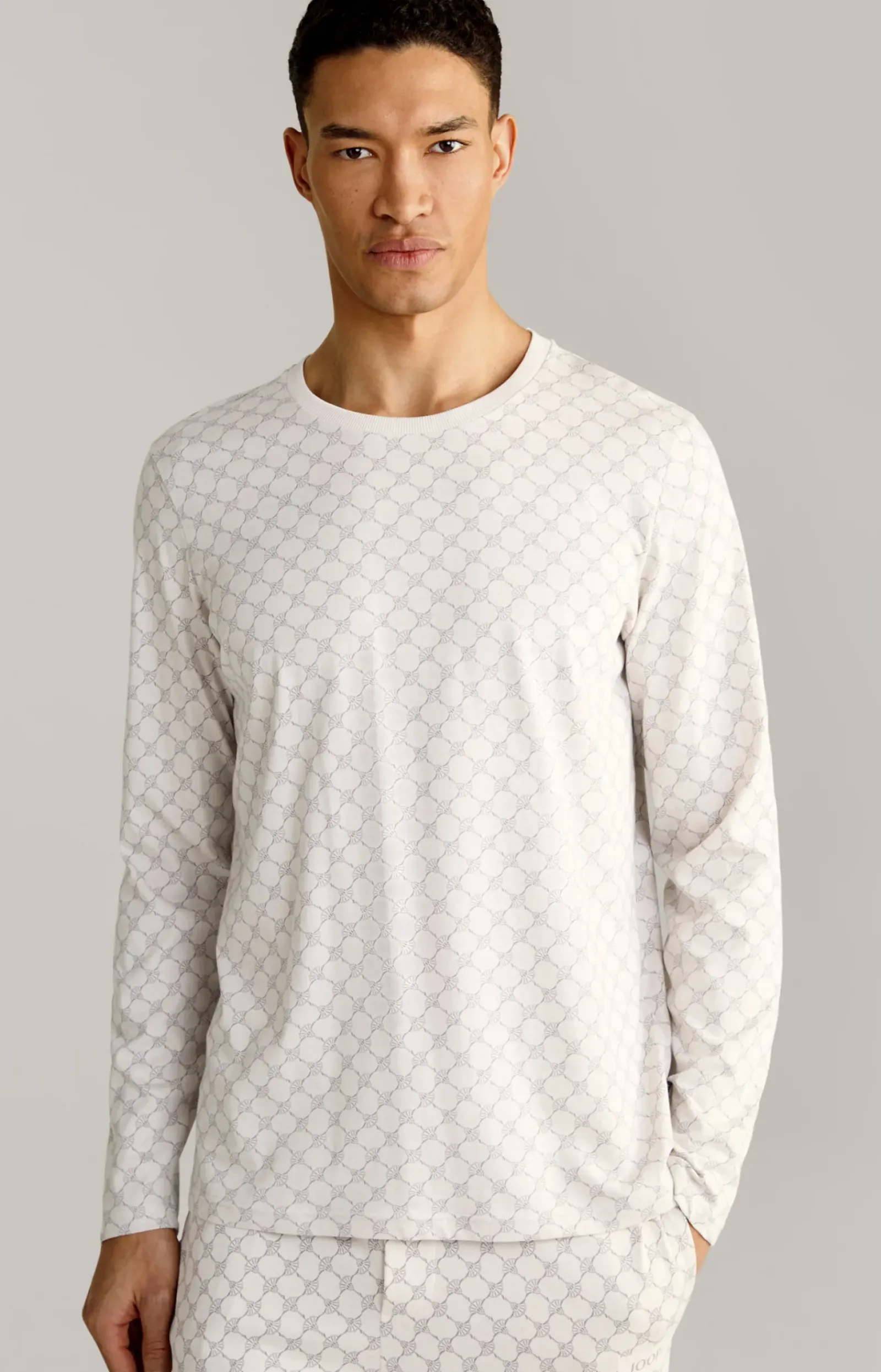 JOOP! Unterwäsche&Loungewear>Loungewear Longsleeve in gemustert