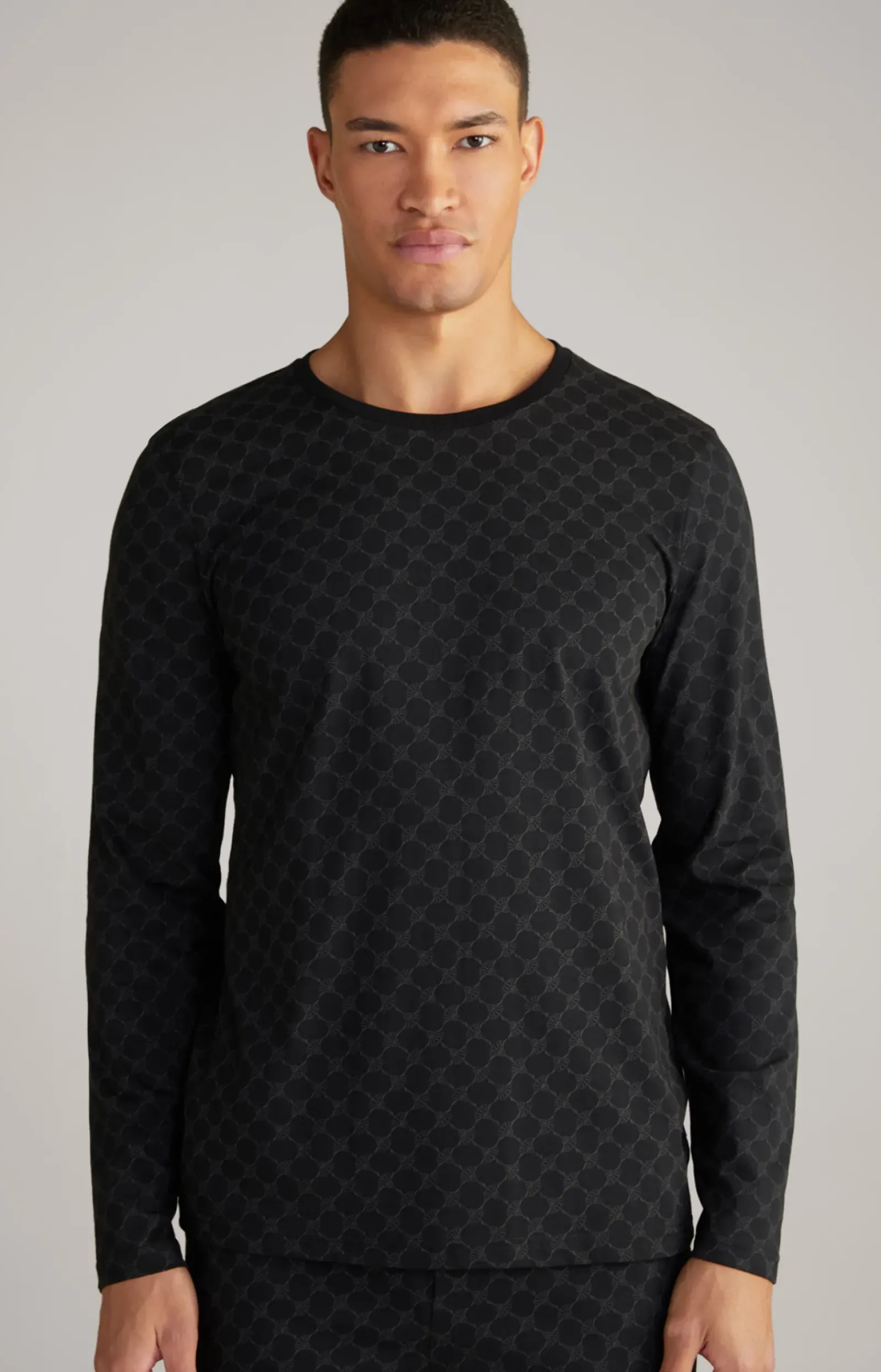 JOOP! Unterwäsche&Loungewear>Loungewear Longsleeve in gemustert