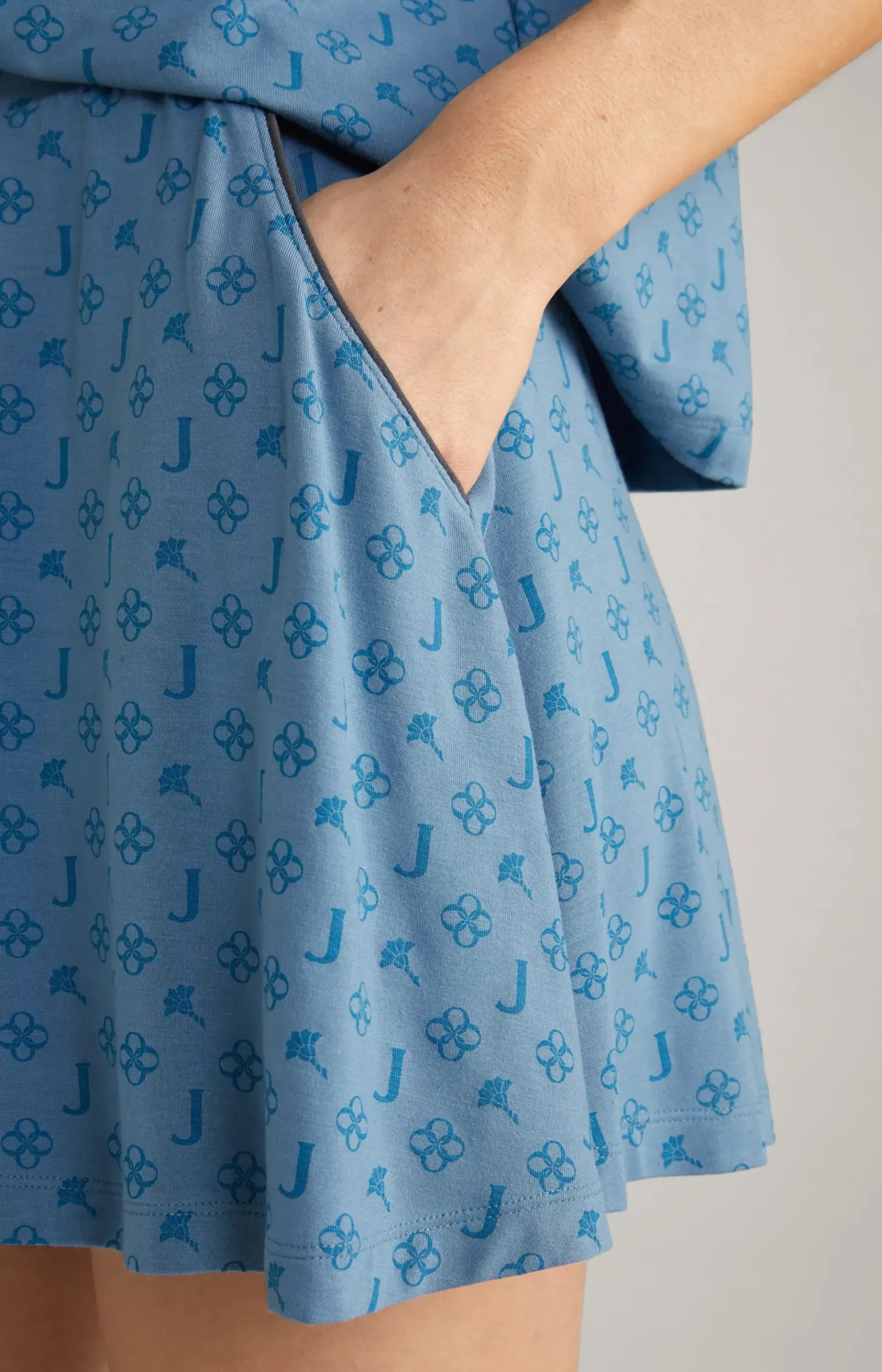 JOOP! Loungewear & Nachtwäsche|Bekleidung>Loungewear Shorts in Ocean Blue
