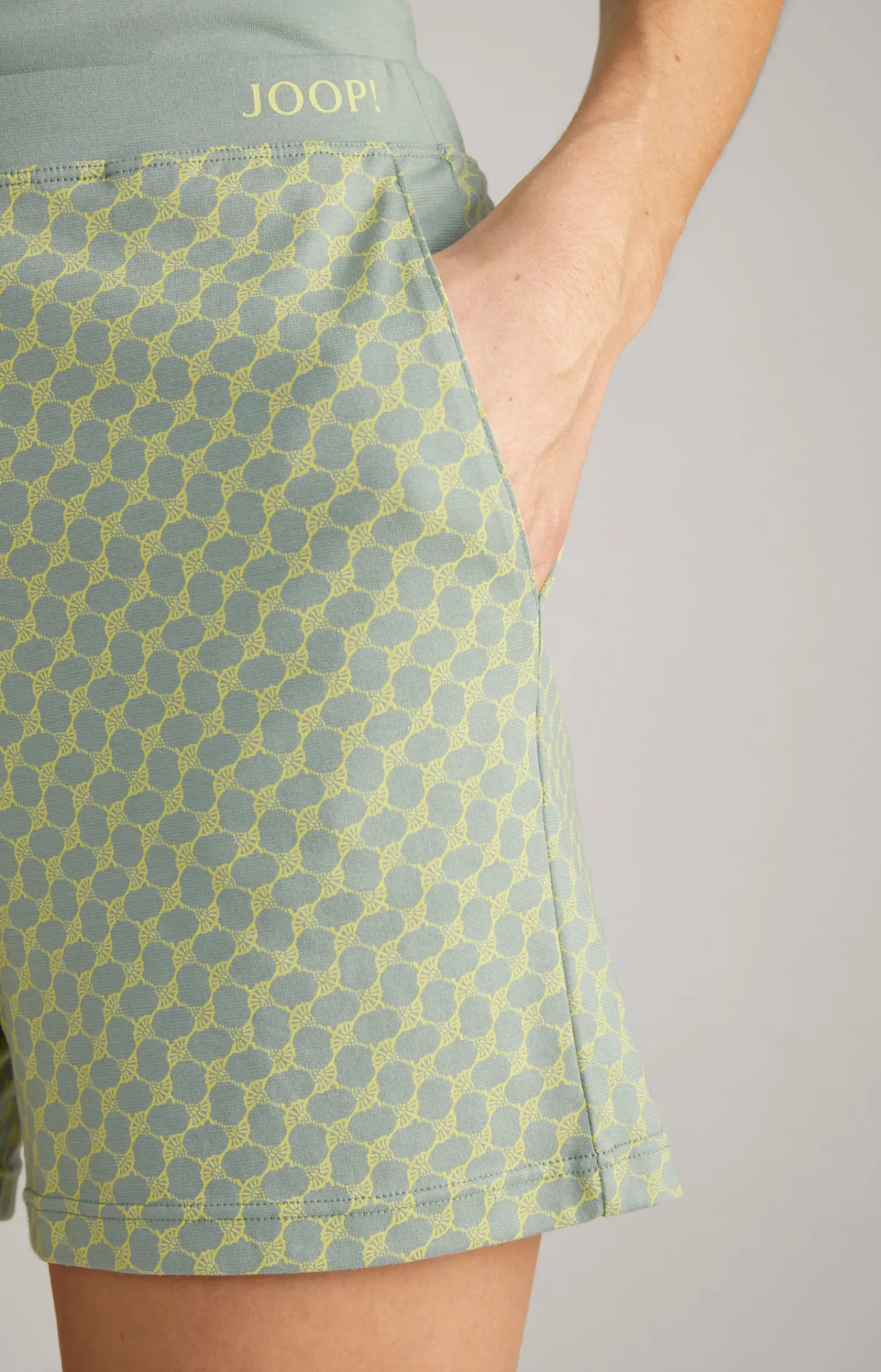 JOOP! Loungewear & Nachtwäsche|Bekleidung>Loungewear Shorts in Sea Grass