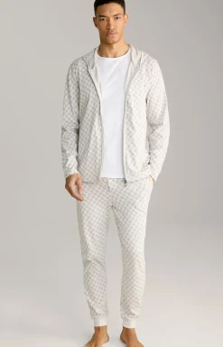 JOOP! Unterwäsche&Loungewear|T-Shirts&Sweats>Loungewear Sweatjacke in /Grau gemustert