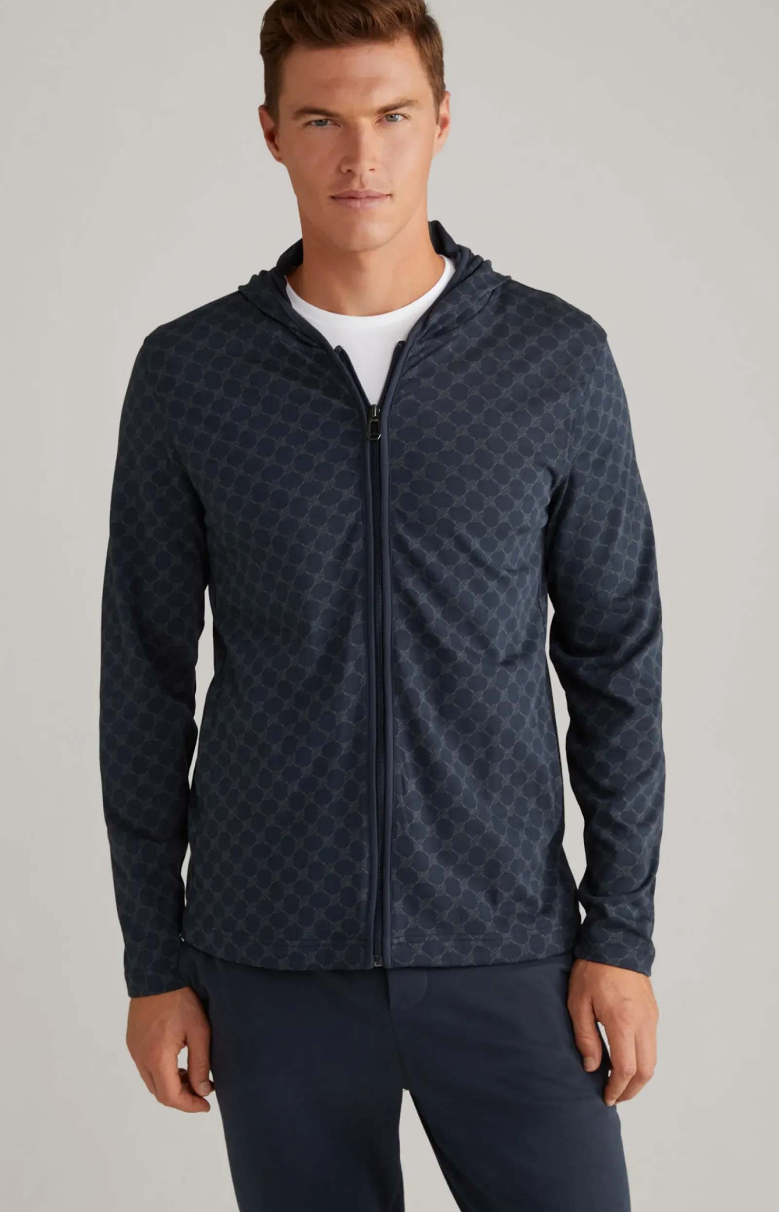 JOOP! Unterwäsche&Loungewear|T-Shirts&Sweats>Loungewear Sweatjacke in Dunkelblau