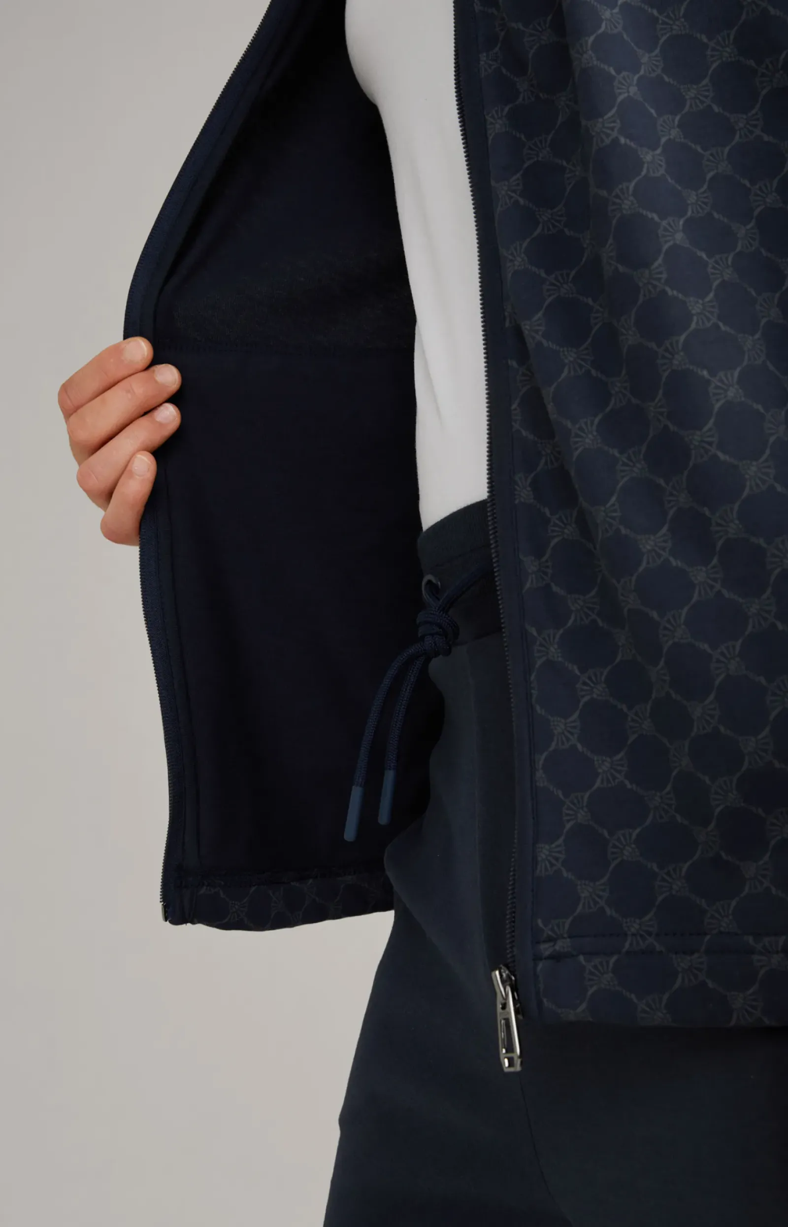 JOOP! Unterwäsche&Loungewear|T-Shirts&Sweats>Loungewear Sweatjacke in Dunkelblau