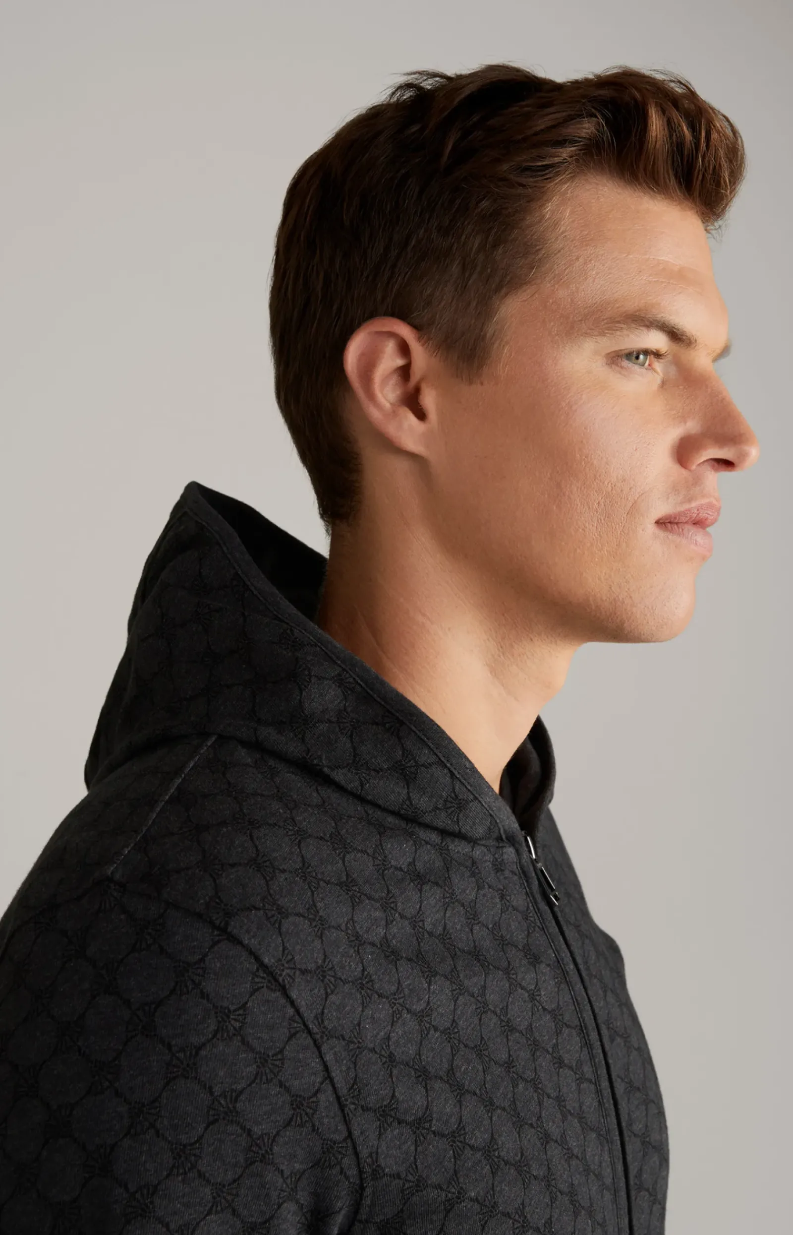 JOOP! Unterwäsche&Loungewear|T-Shirts&Sweats>Loungewear Sweatjacke in meliert