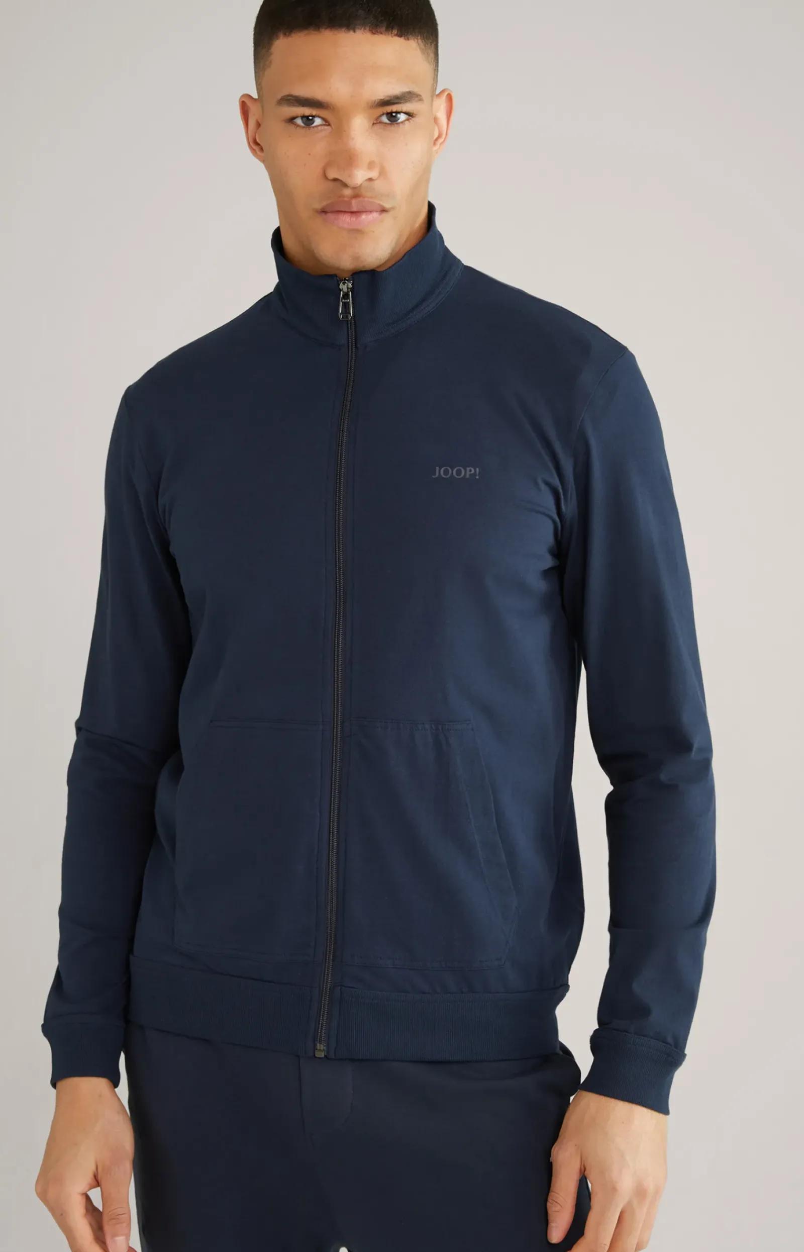 JOOP! Unterwäsche&Loungewear|T-Shirts&Sweats>Loungewear Sweatjacke in Dunkelblau