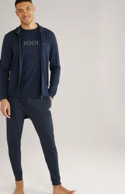 JOOP! Unterwäsche&Loungewear|T-Shirts&Sweats>Loungewear Sweatjacke in Dunkelblau