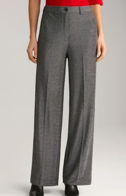 JOOP! Hosen|Shirts & Sweats>Lurex-Hose in Grau-Glitzer