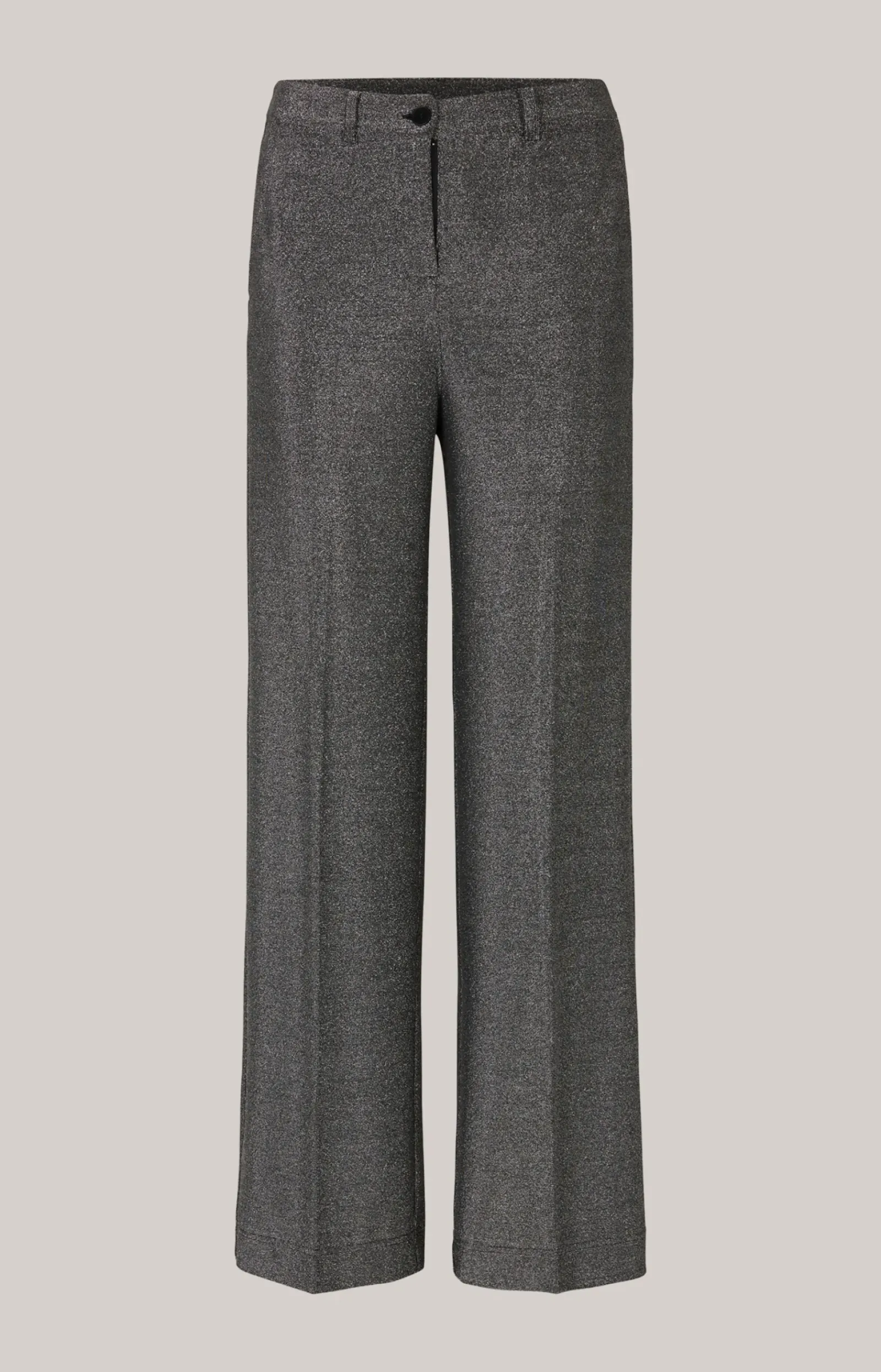 JOOP! Hosen|Shirts & Sweats>Lurex-Hose in Grau-Glitzer