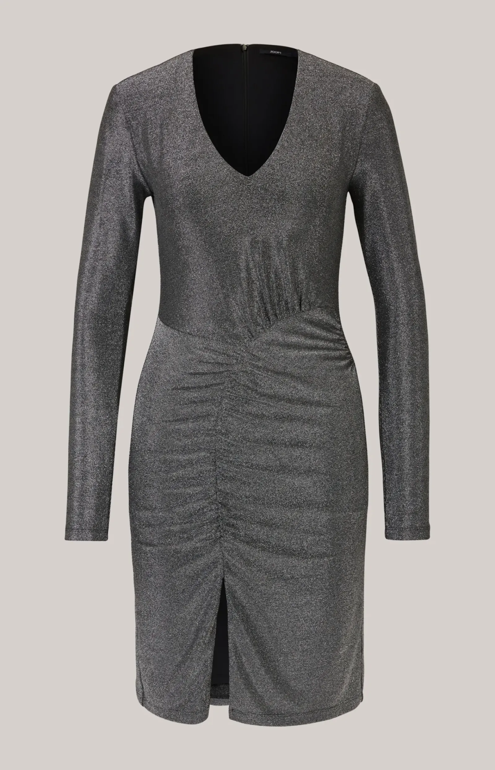 JOOP! Kleider & Röcke|Bekleidung>Lurex-Kleid in Grau-Glitzer