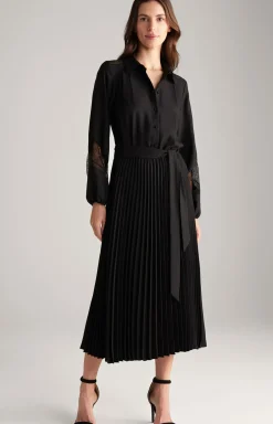 JOOP! Kleider & Röcke|Bekleidung>Maxi Crêpe-Kleid in