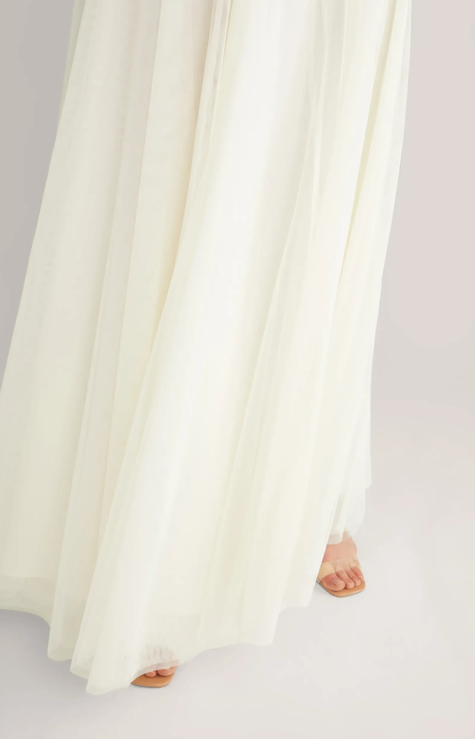 JOOP! Kleider & Röcke|Bekleidung>Maxi-Tüllrock in Offwhite
