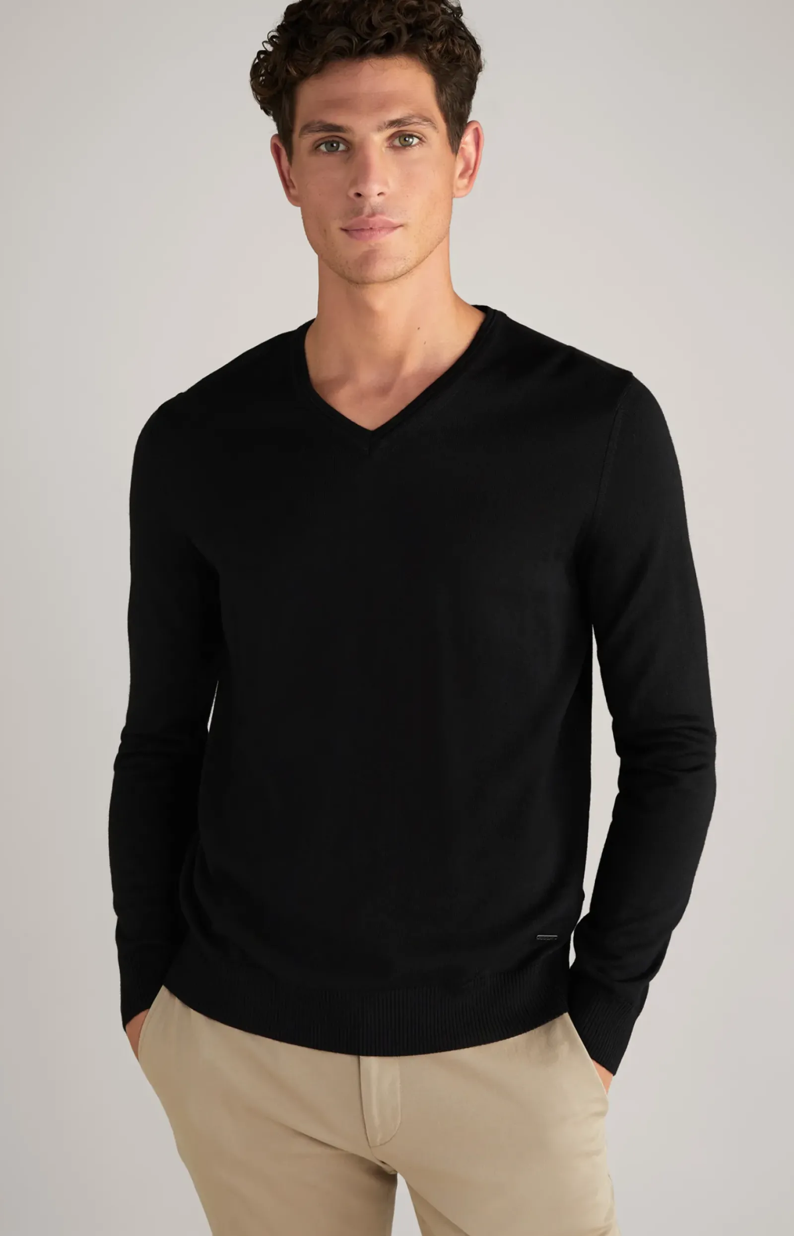 JOOP! Strick>Merinowoll-Pullover Damien in