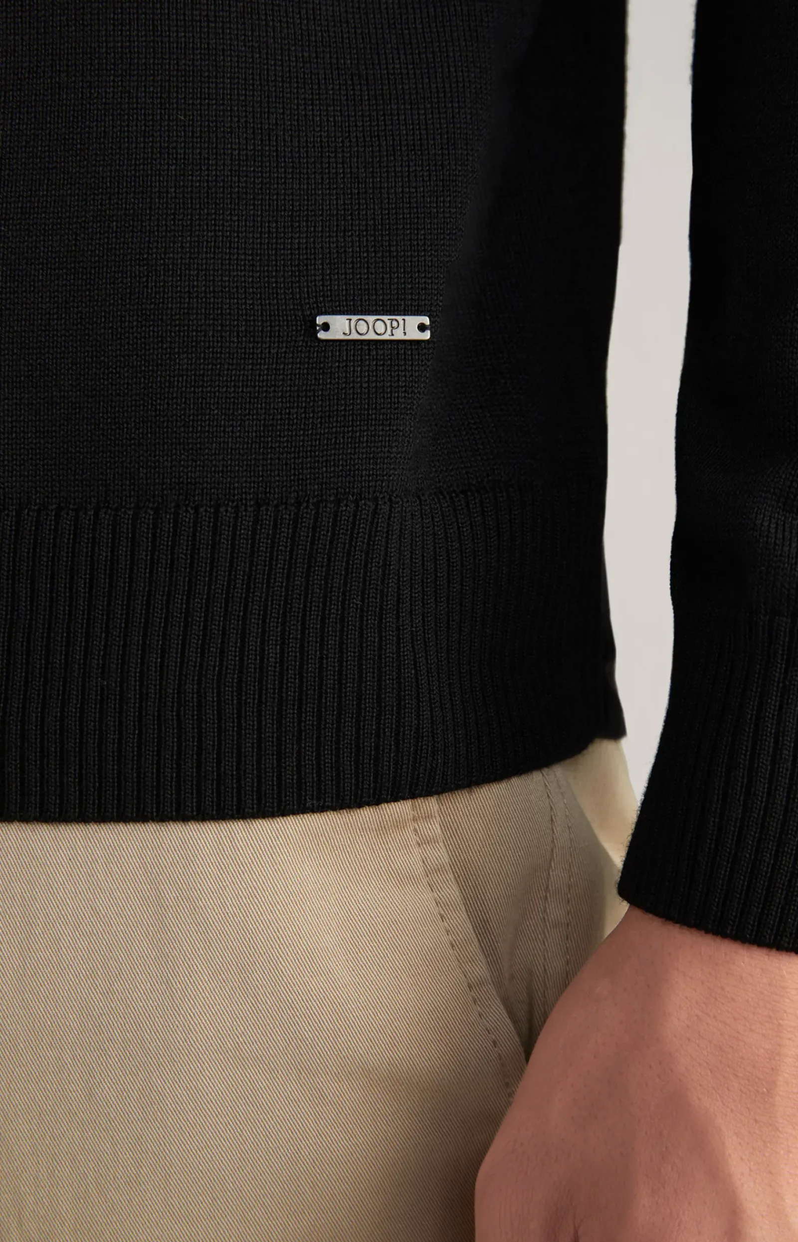 JOOP! Strick>Merinowoll-Pullover Damien in