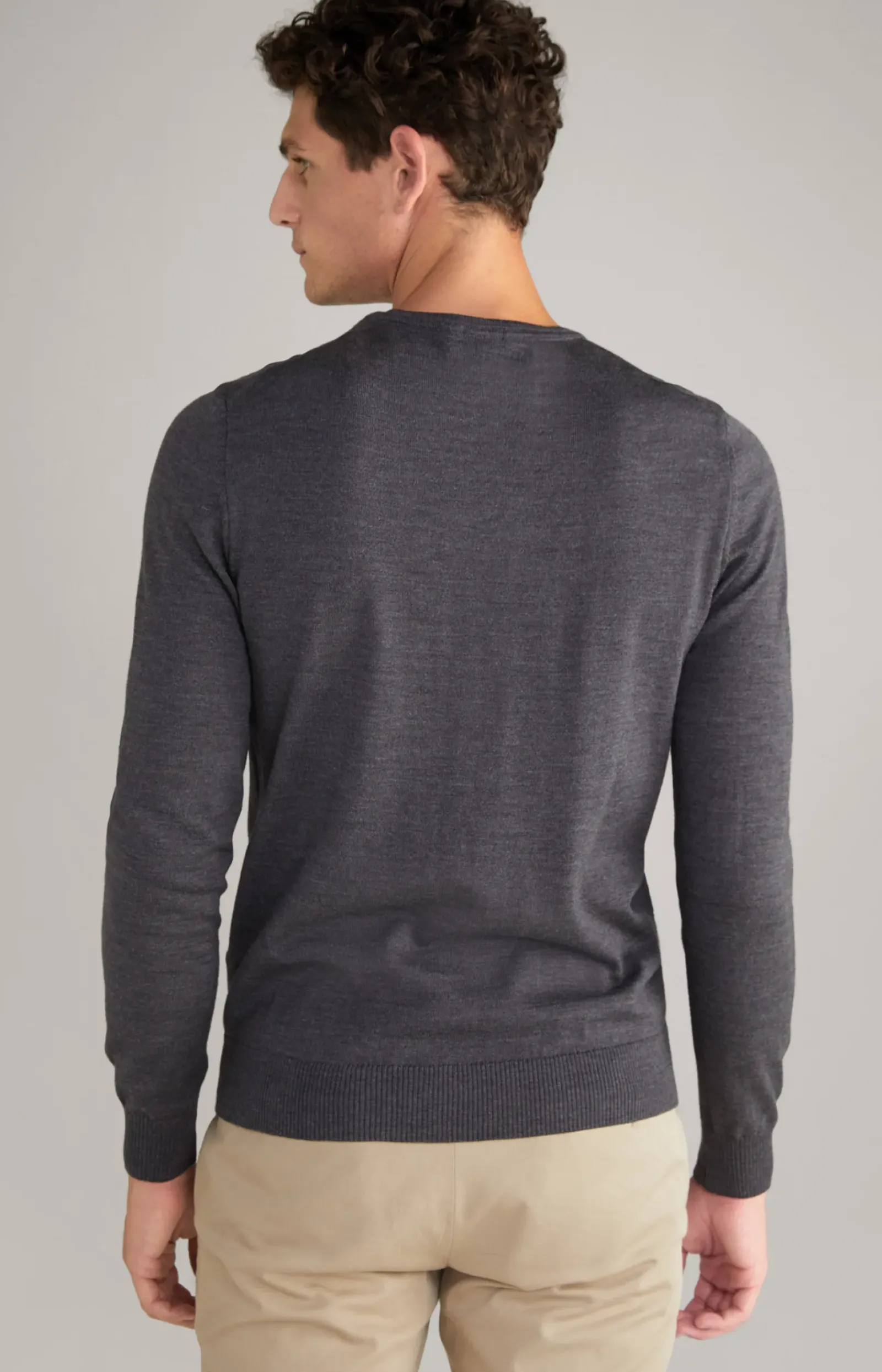 JOOP! Strick>Merinowoll-Pullover Damien in
