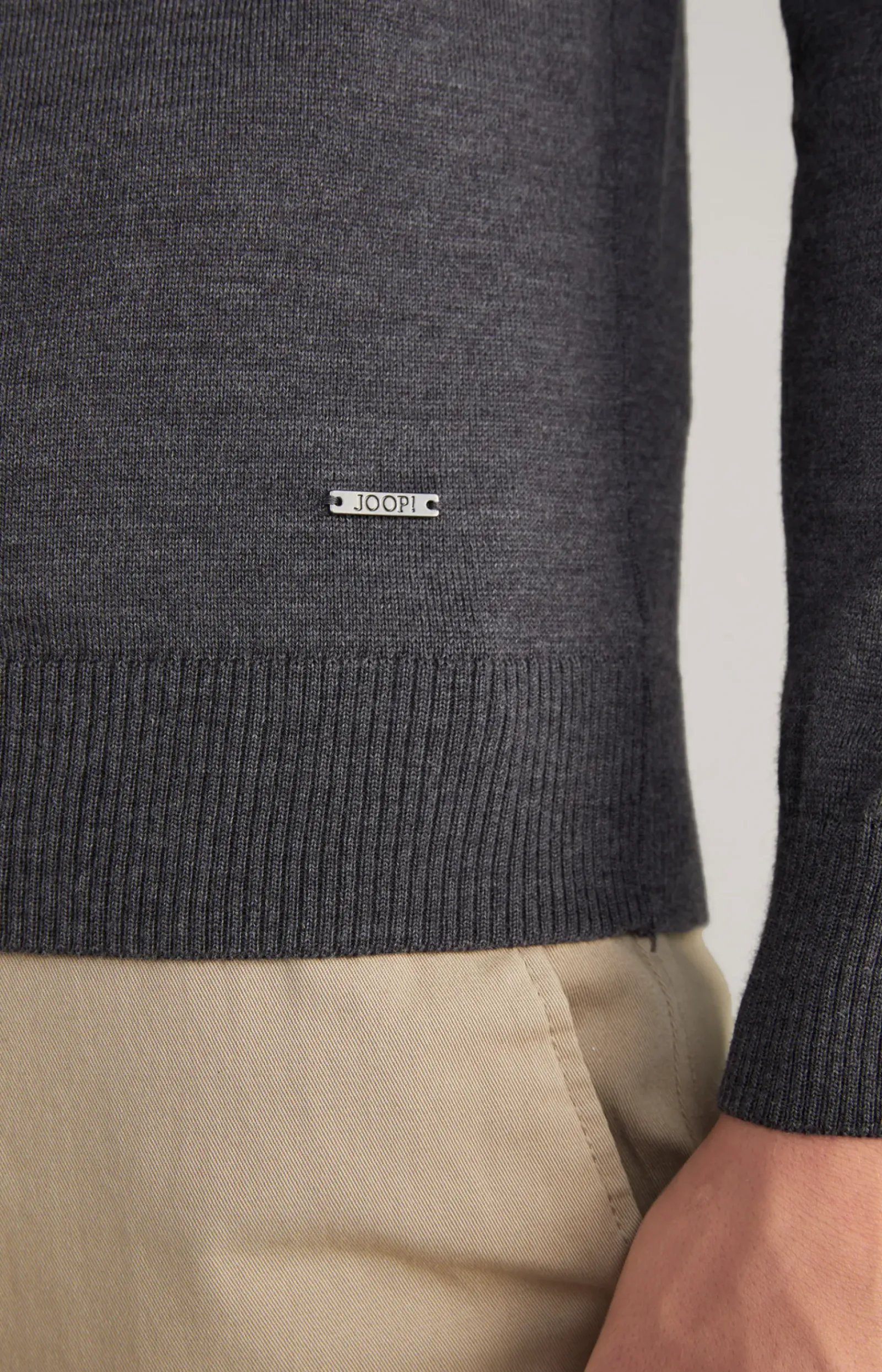 JOOP! Strick>Merinowoll-Pullover Damien in