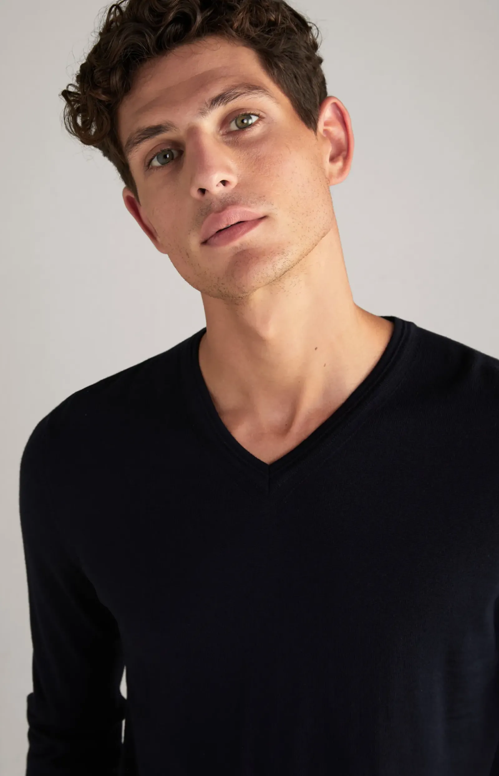 JOOP! Strick>Merinowoll-Pullover Damien in