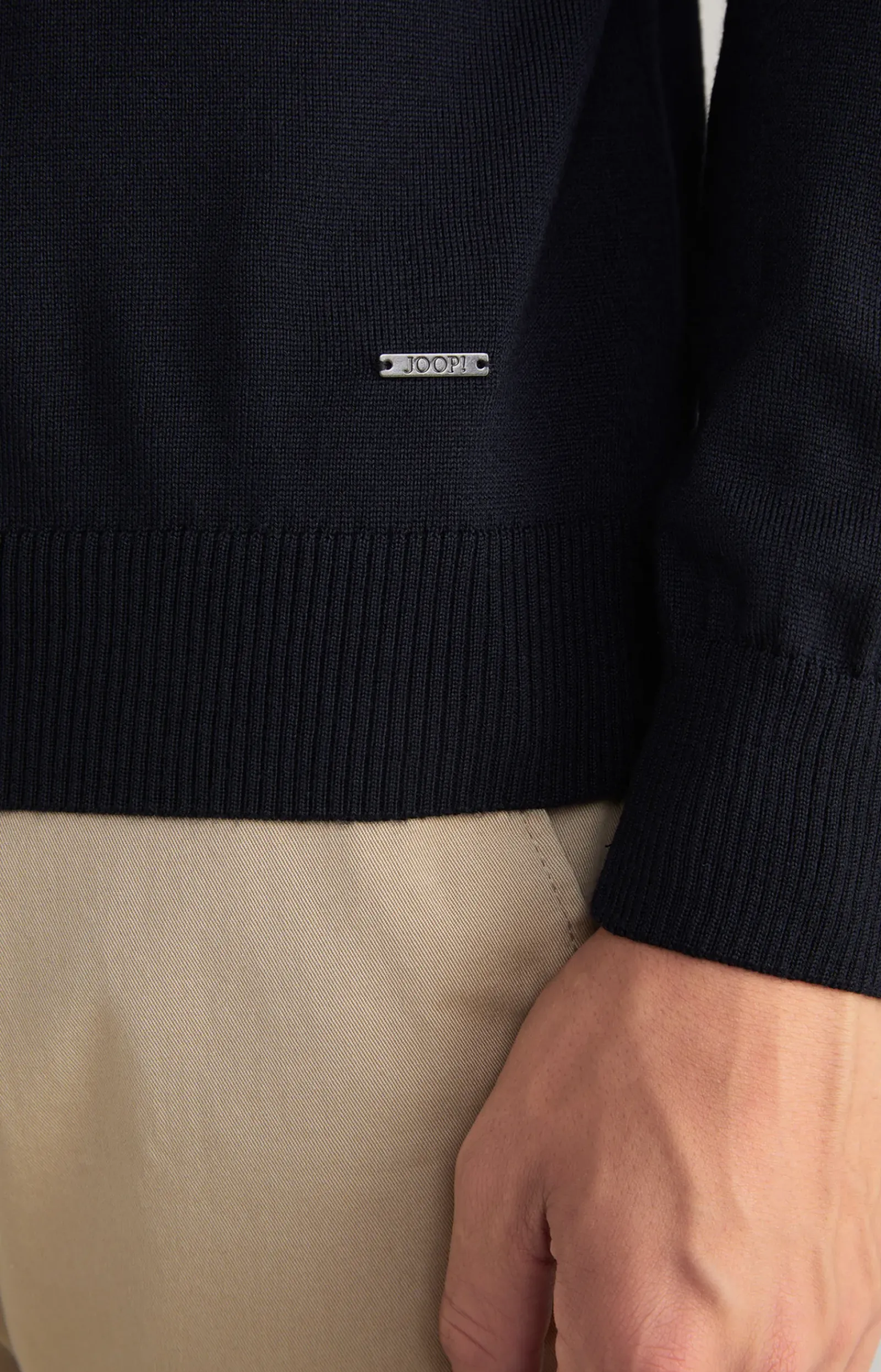 JOOP! Strick>Merinowoll-Pullover Damien in