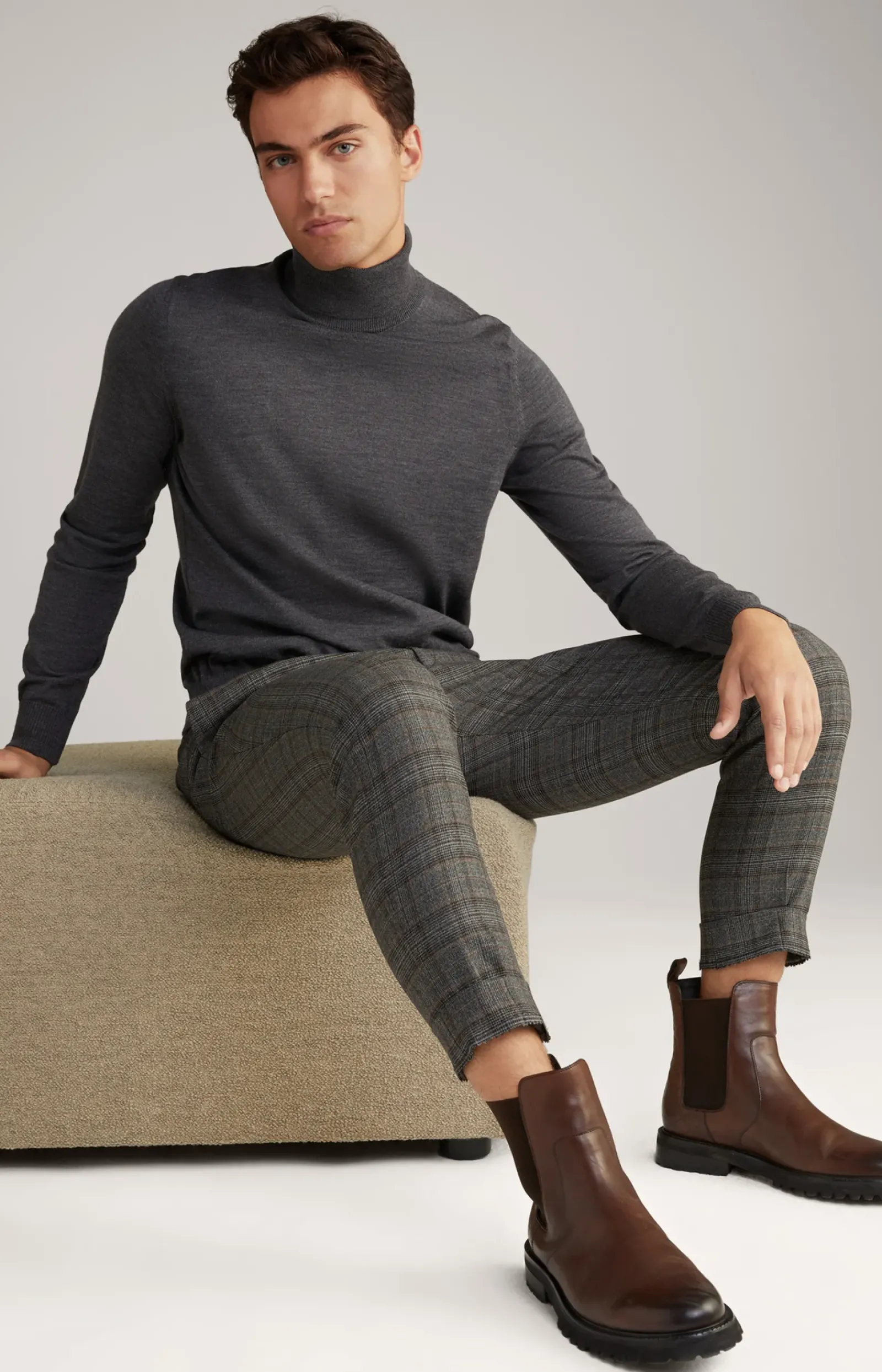 JOOP! Strick>Merinowoll-Pullover Donte in