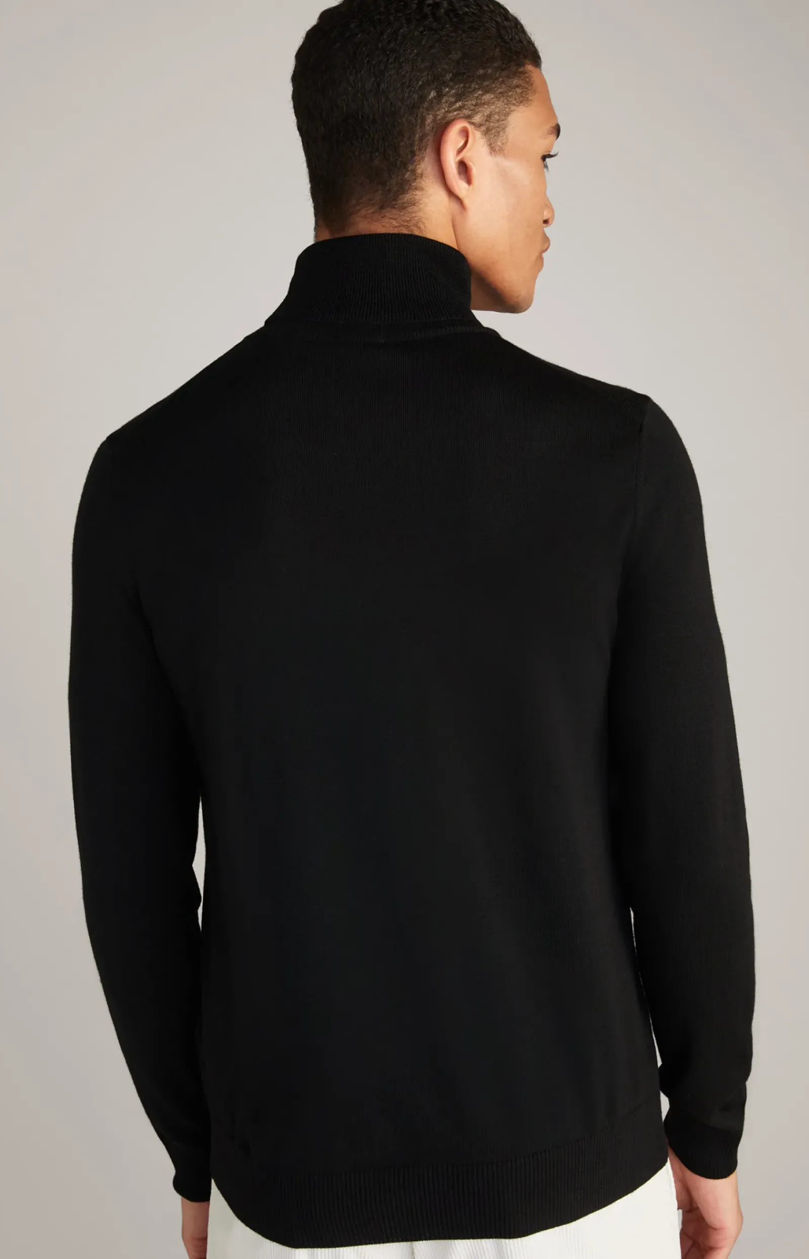 JOOP! Strick>Merinowoll-Rollkragenpullover Donte in
