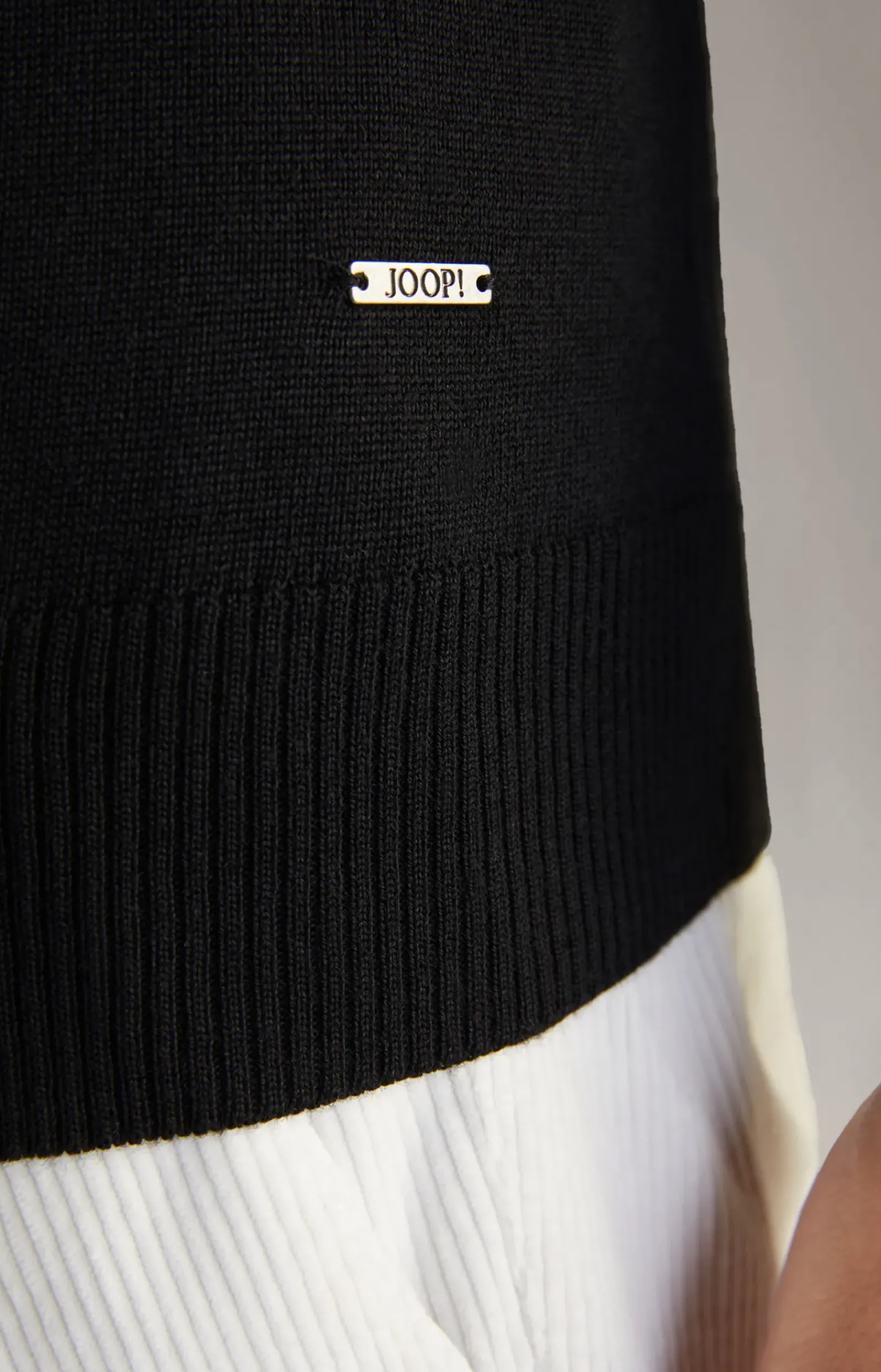 JOOP! Strick>Merinowoll-Rollkragenpullover Donte in