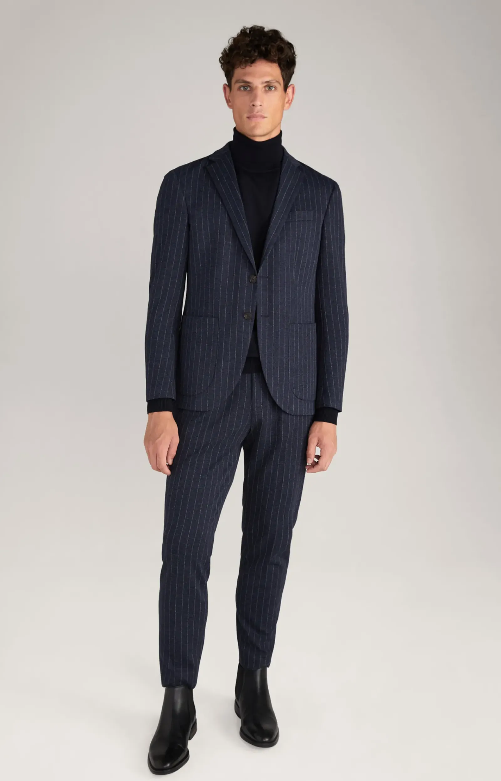 JOOP! Strick>Merinowoll-Rollkragenpullover Donte in