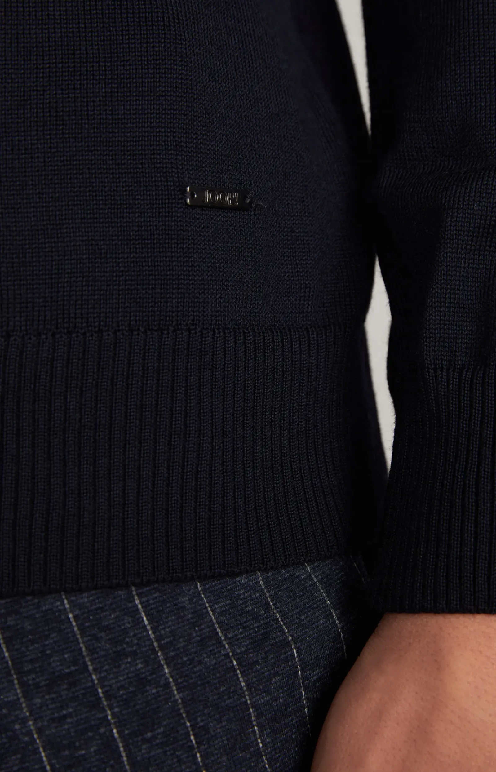 JOOP! Strick>Merinowoll-Rollkragenpullover Donte in