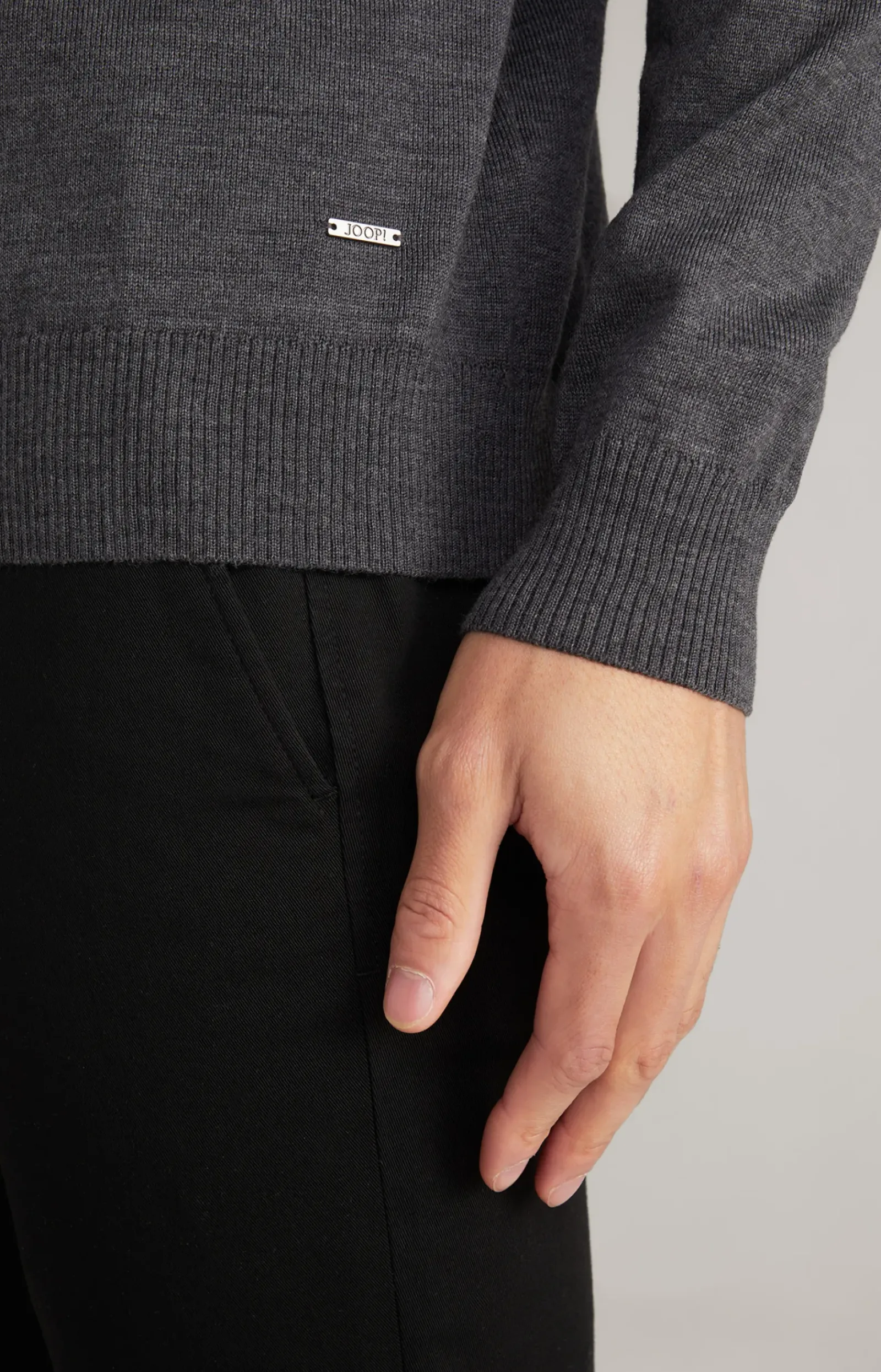 JOOP! Strick>Merinowoll-Strickjacke Davis in