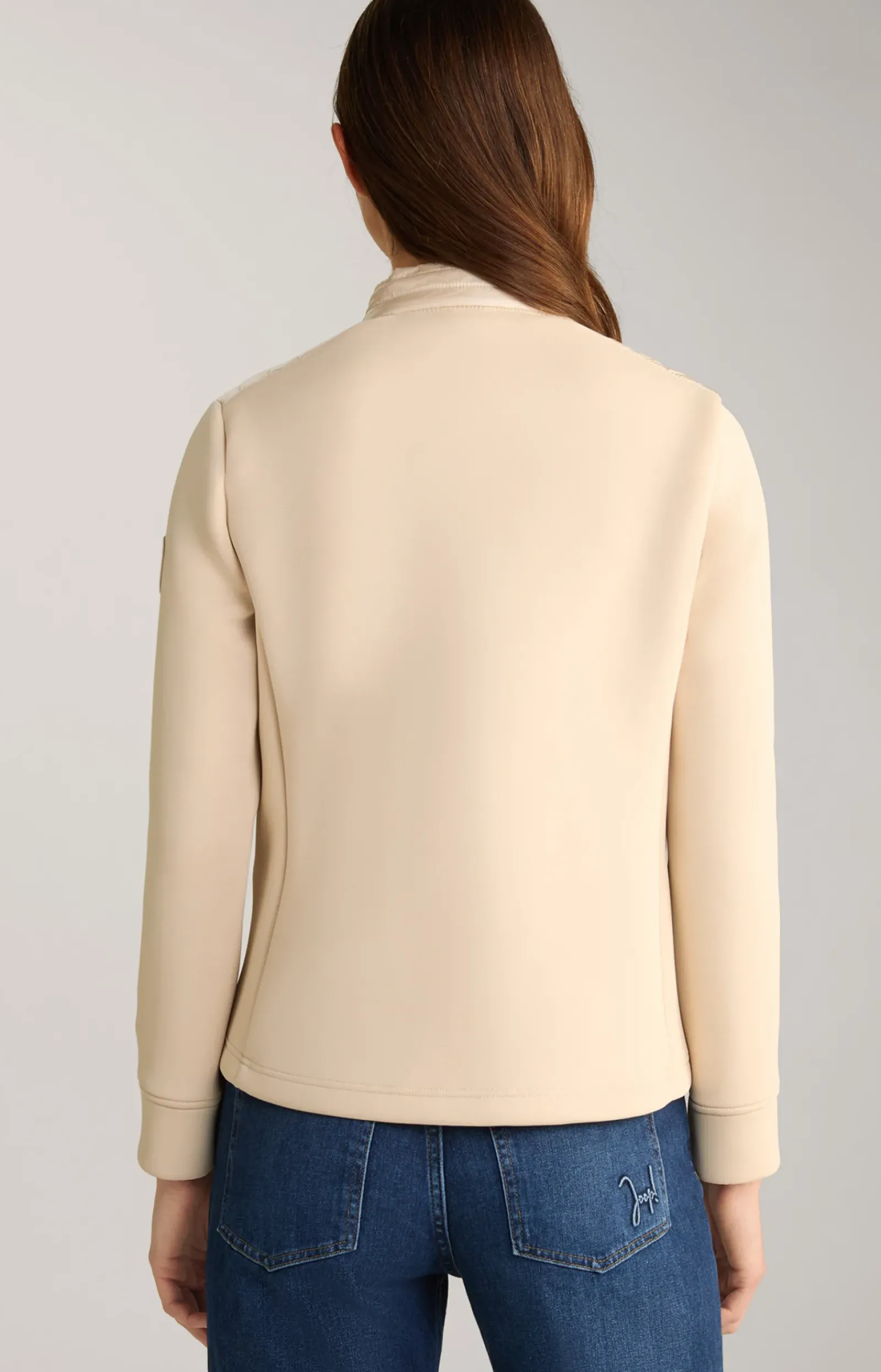 JOOP! Jacken & Mäntel|Bekleidung>Neopren-Jacke mit Stepp in Champagner