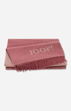JOOP! Plaids & Decken>Plaid FINE-DOUBLEFACE in Rouge-Nude