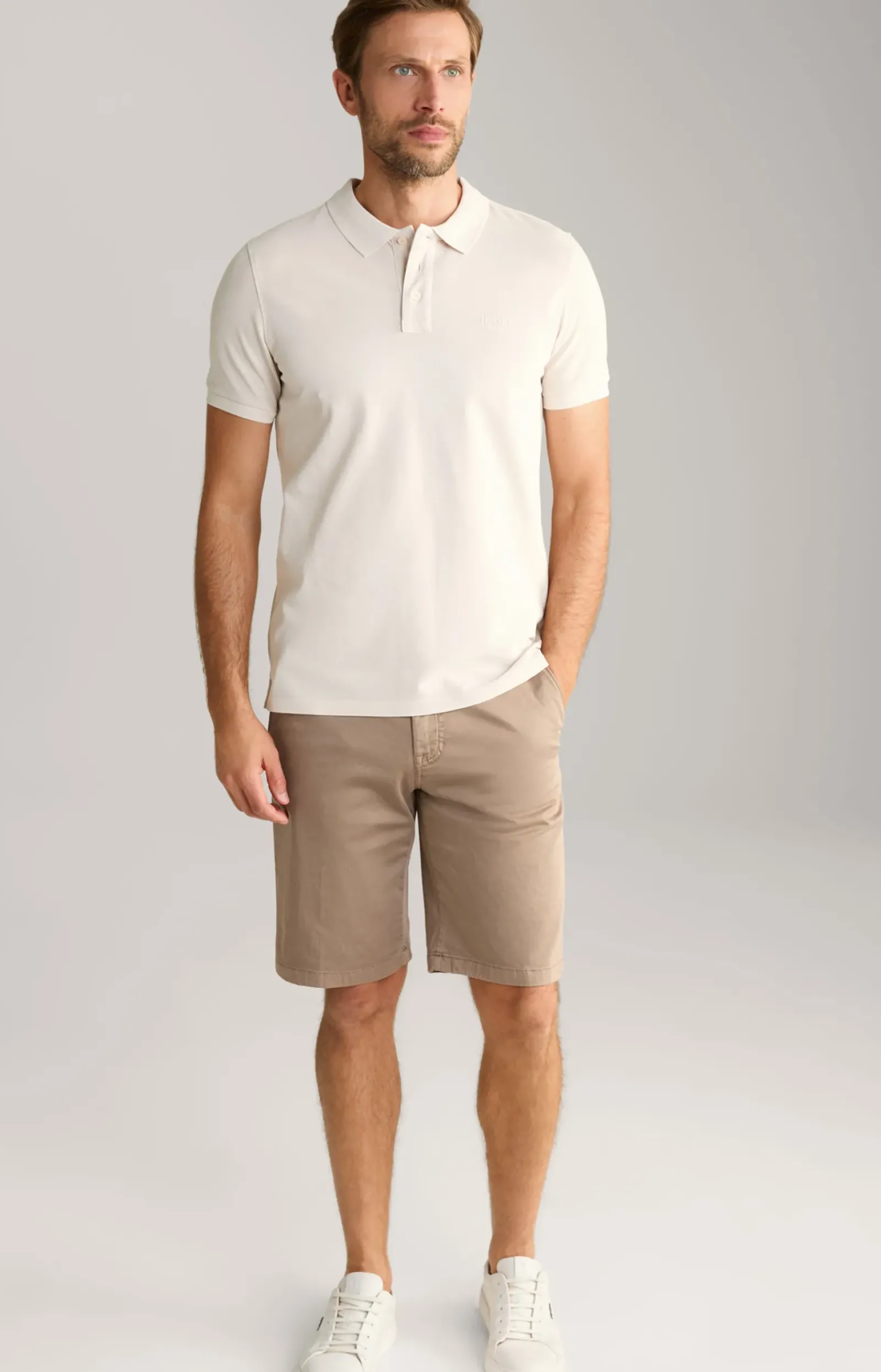 JOOP! Poloshirts|Bekleidung>Poloshirt Ambrosio in Hellbeige