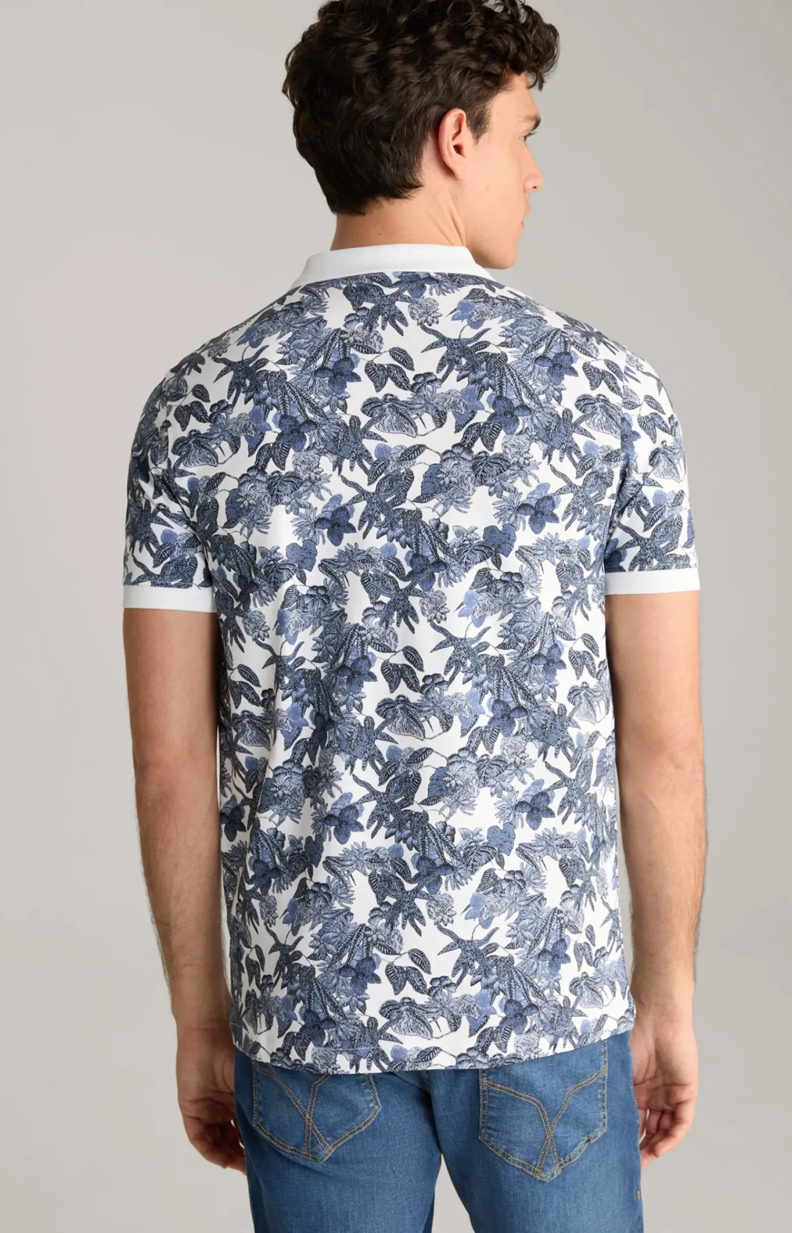 JOOP! Poloshirts|Bekleidung>Poloshirt Perez in gemustert