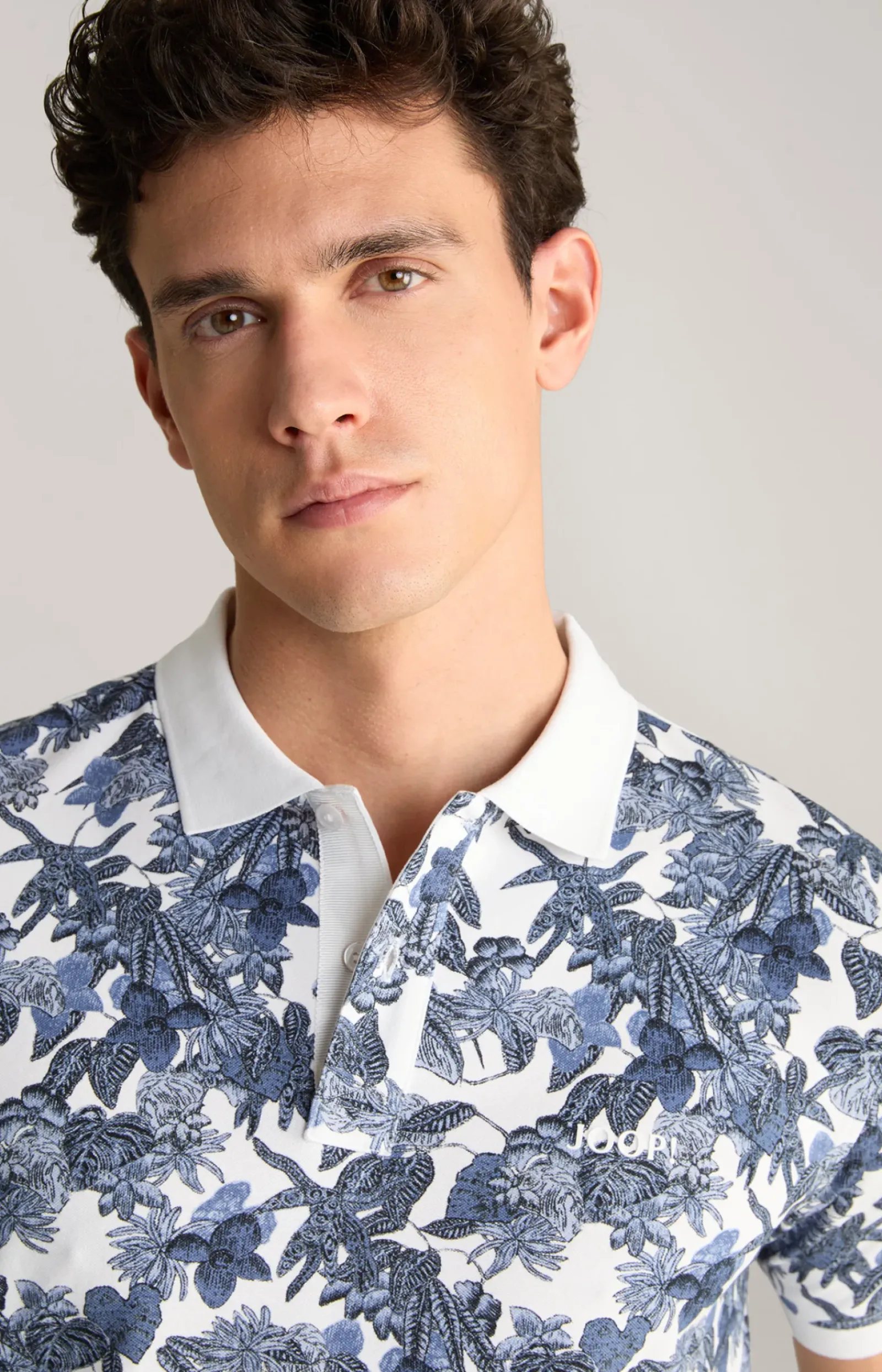JOOP! Poloshirts|Bekleidung>Poloshirt Perez in gemustert